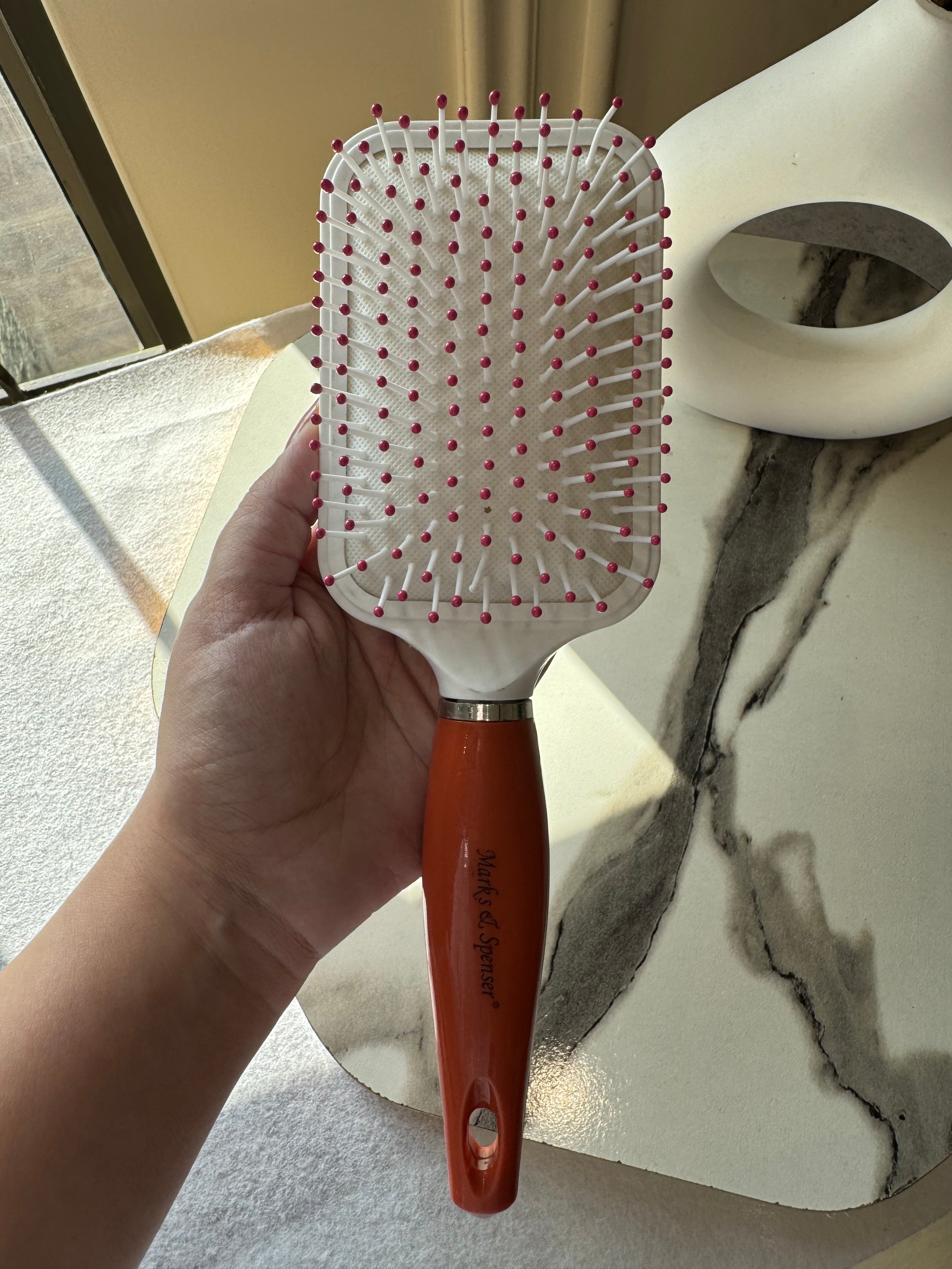 Softest White Rust Brush
