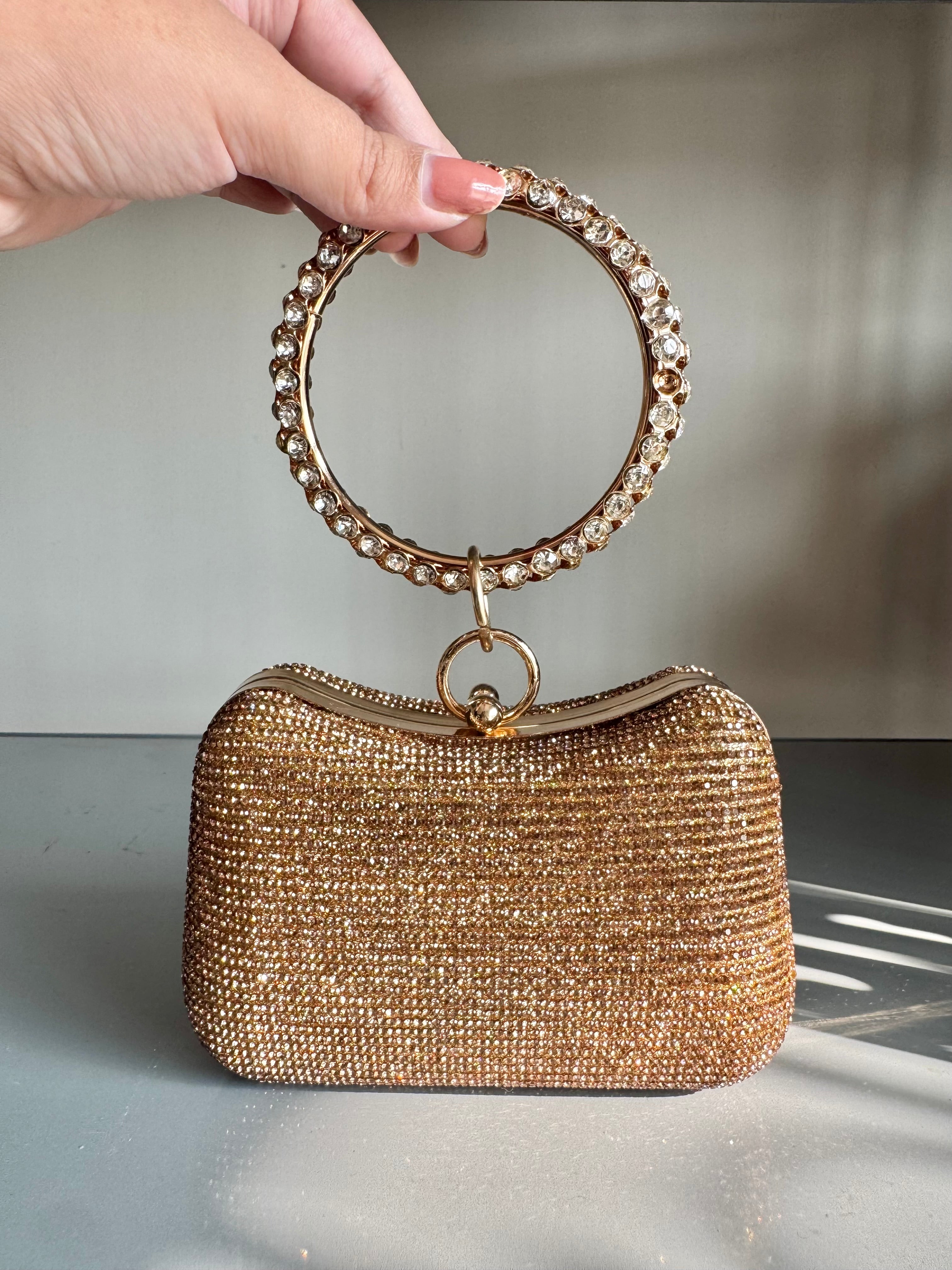 Signature Clutch - Rose Gold