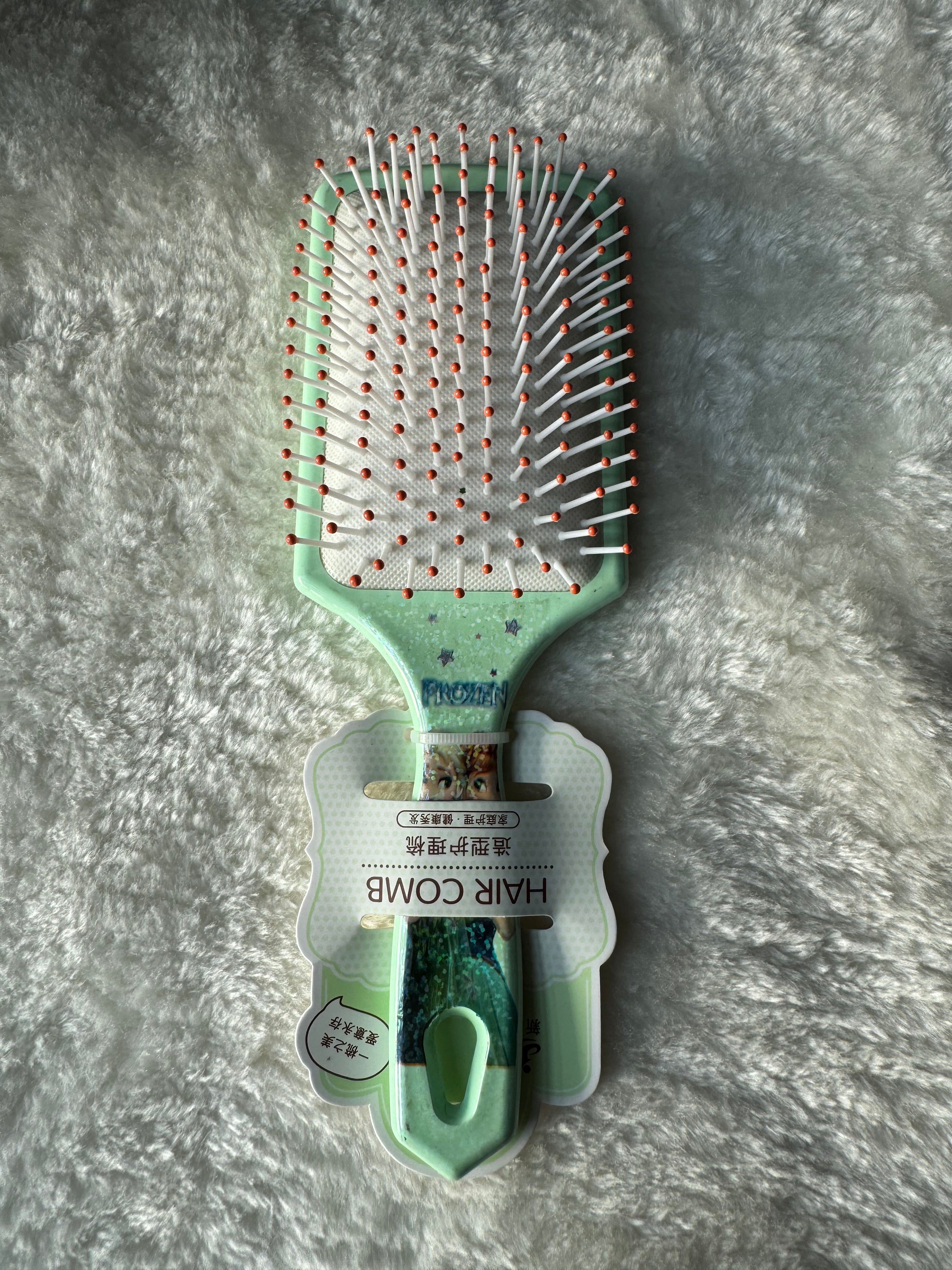 Frozen Girls Hairbrush (Green)