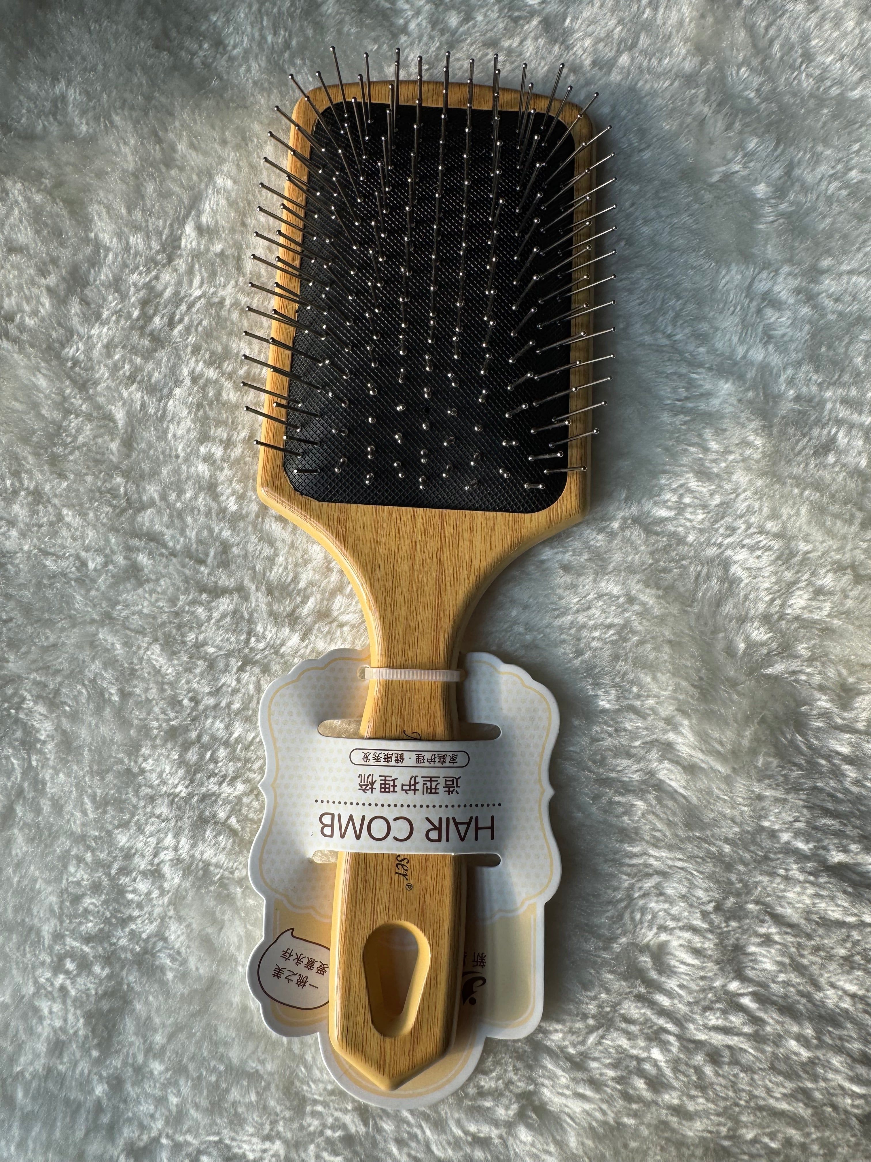 Wooden Hair Growth Brush - Special Bristles