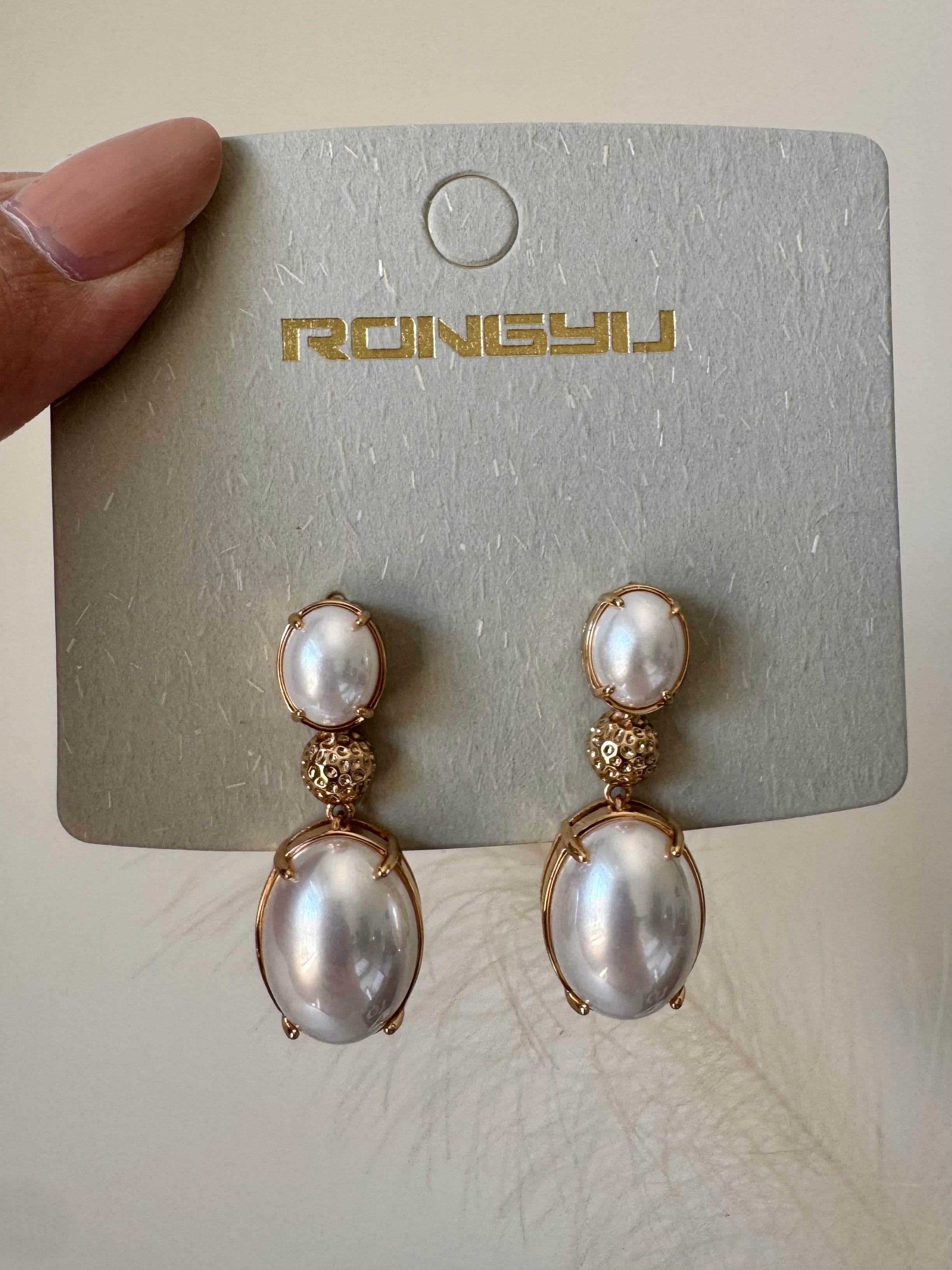 Luminous Lily Earrings