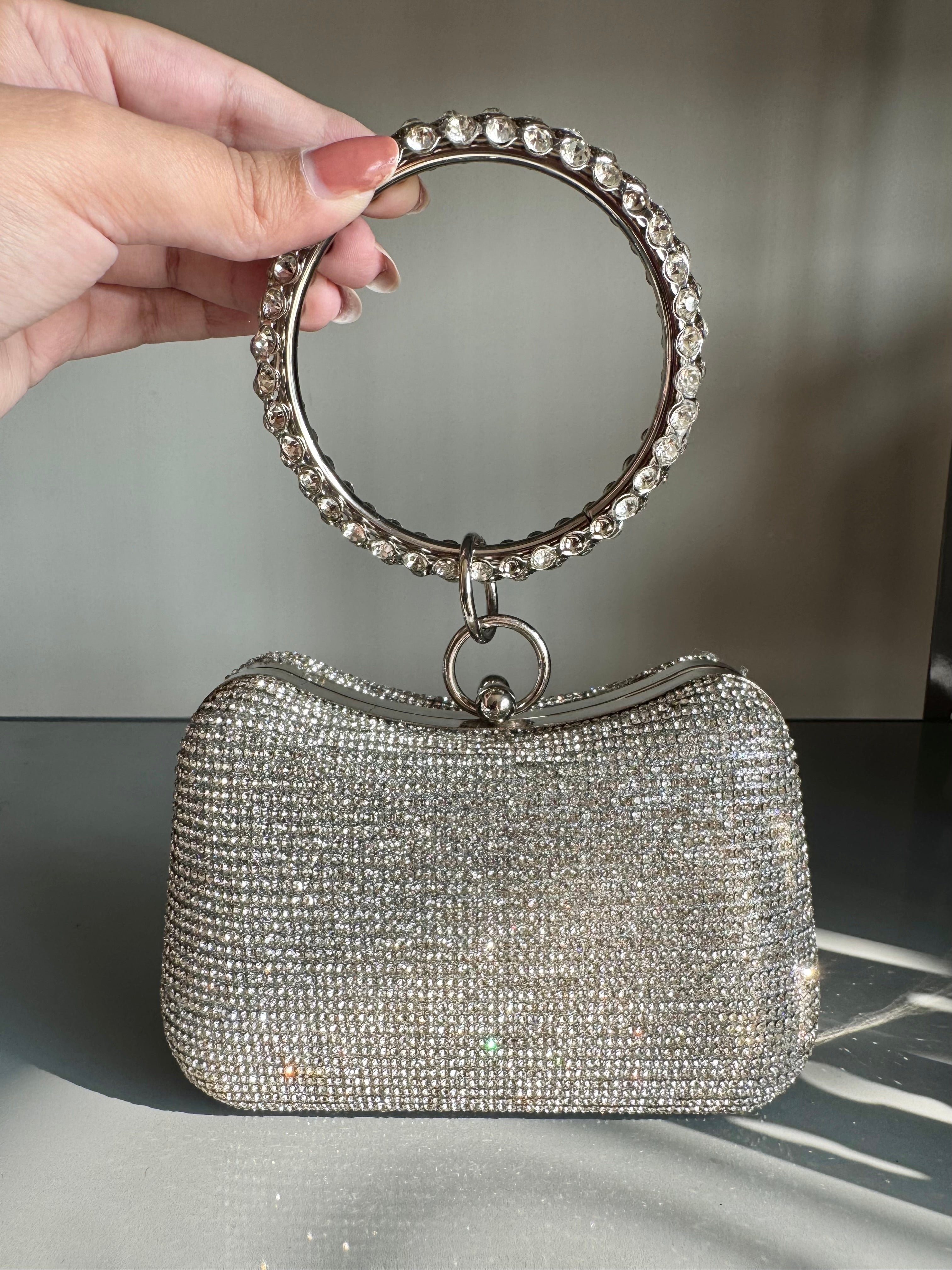 Signature Clutch - Silver
