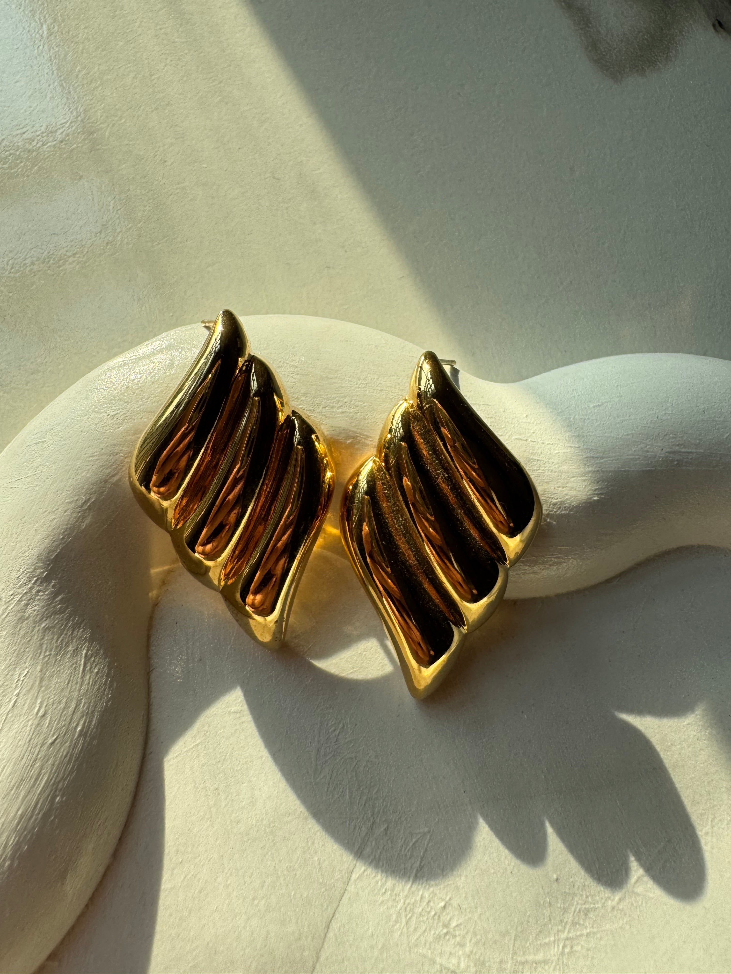 Elara Earrings - 18K Gold Plated