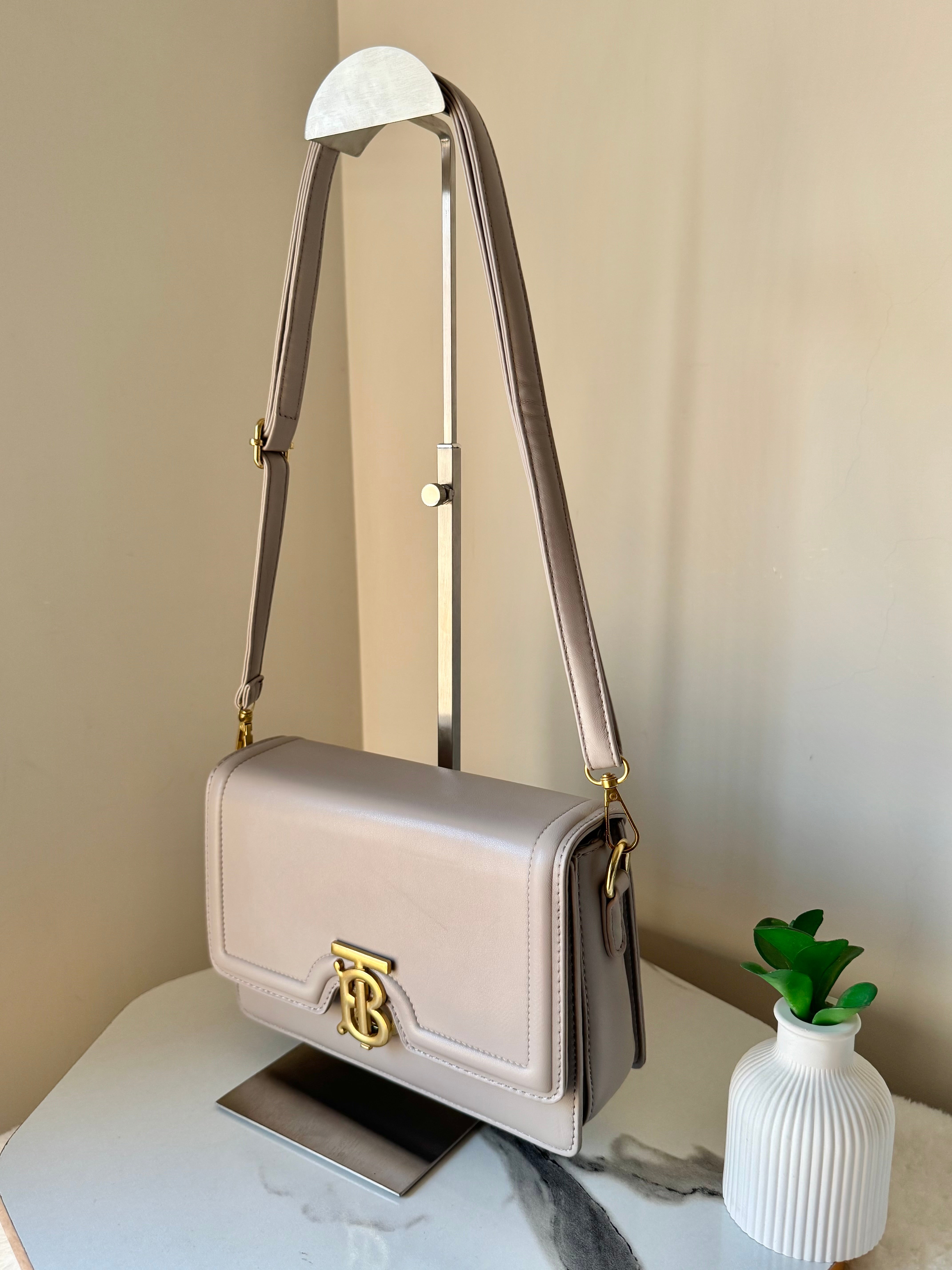 Lady Stella Bag with Long Strap (Grey)