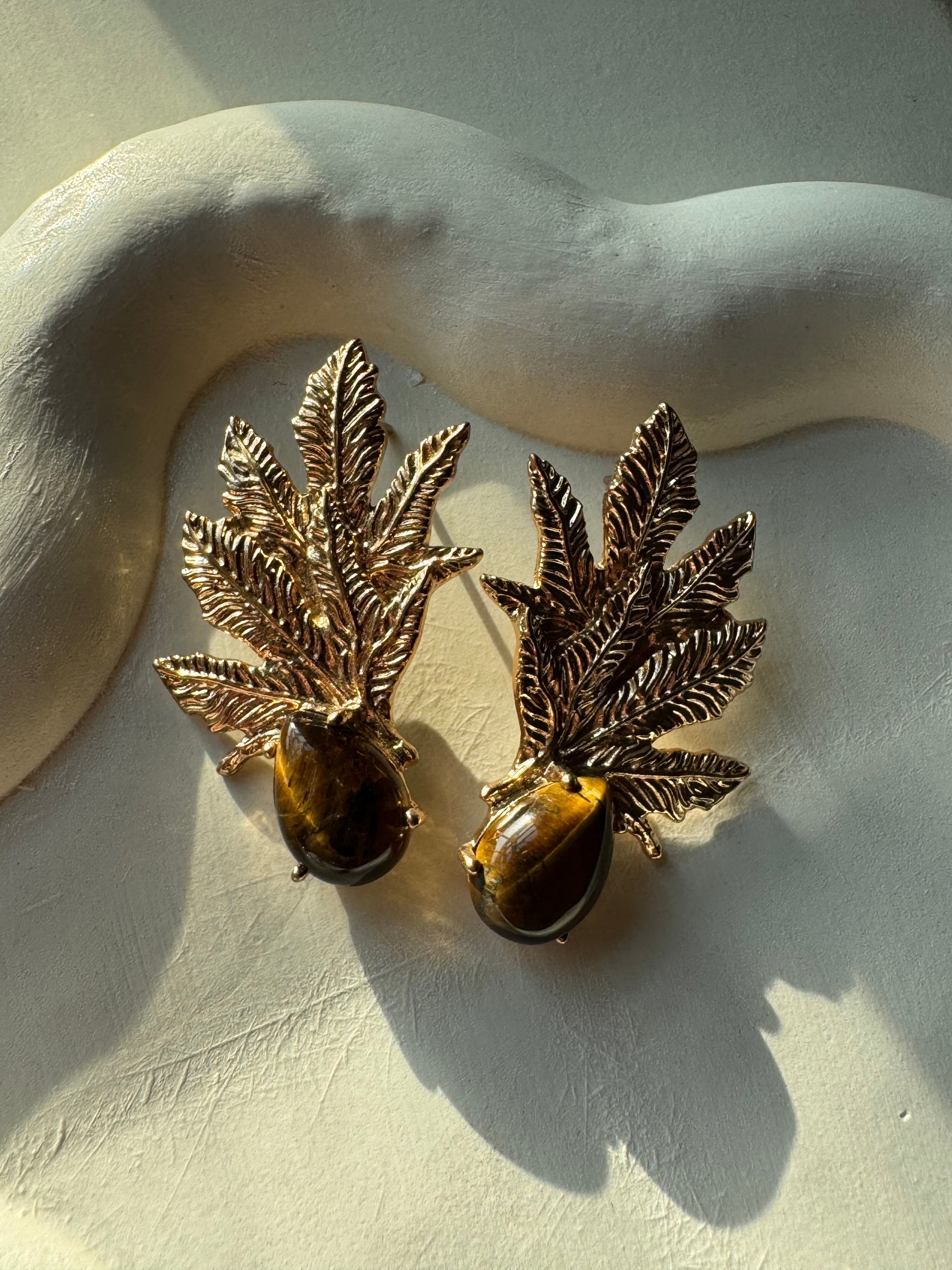 Golden Dusk Earrings