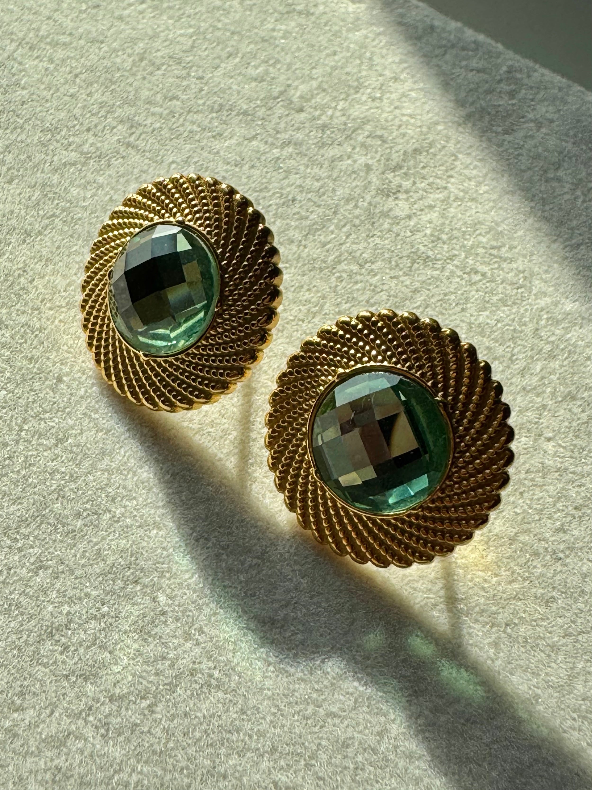 Sun & Stone Studs