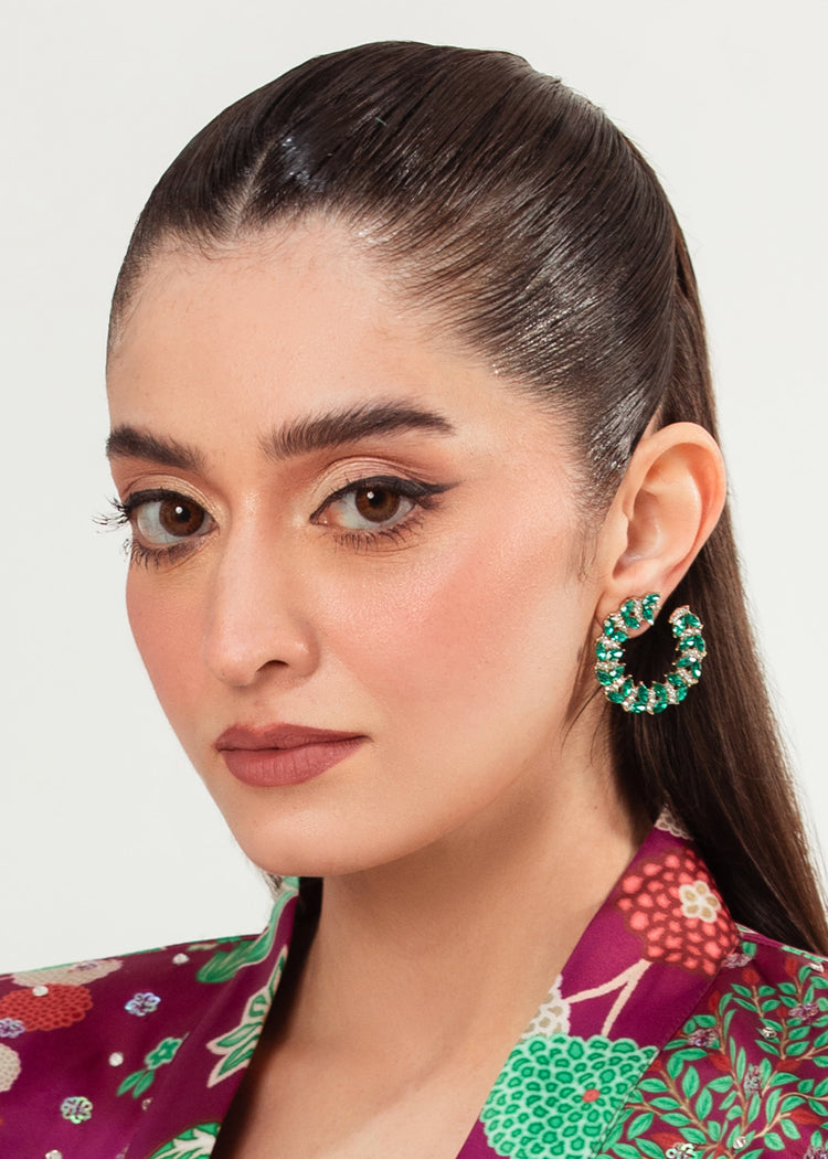 Emerald Dusk Earrings