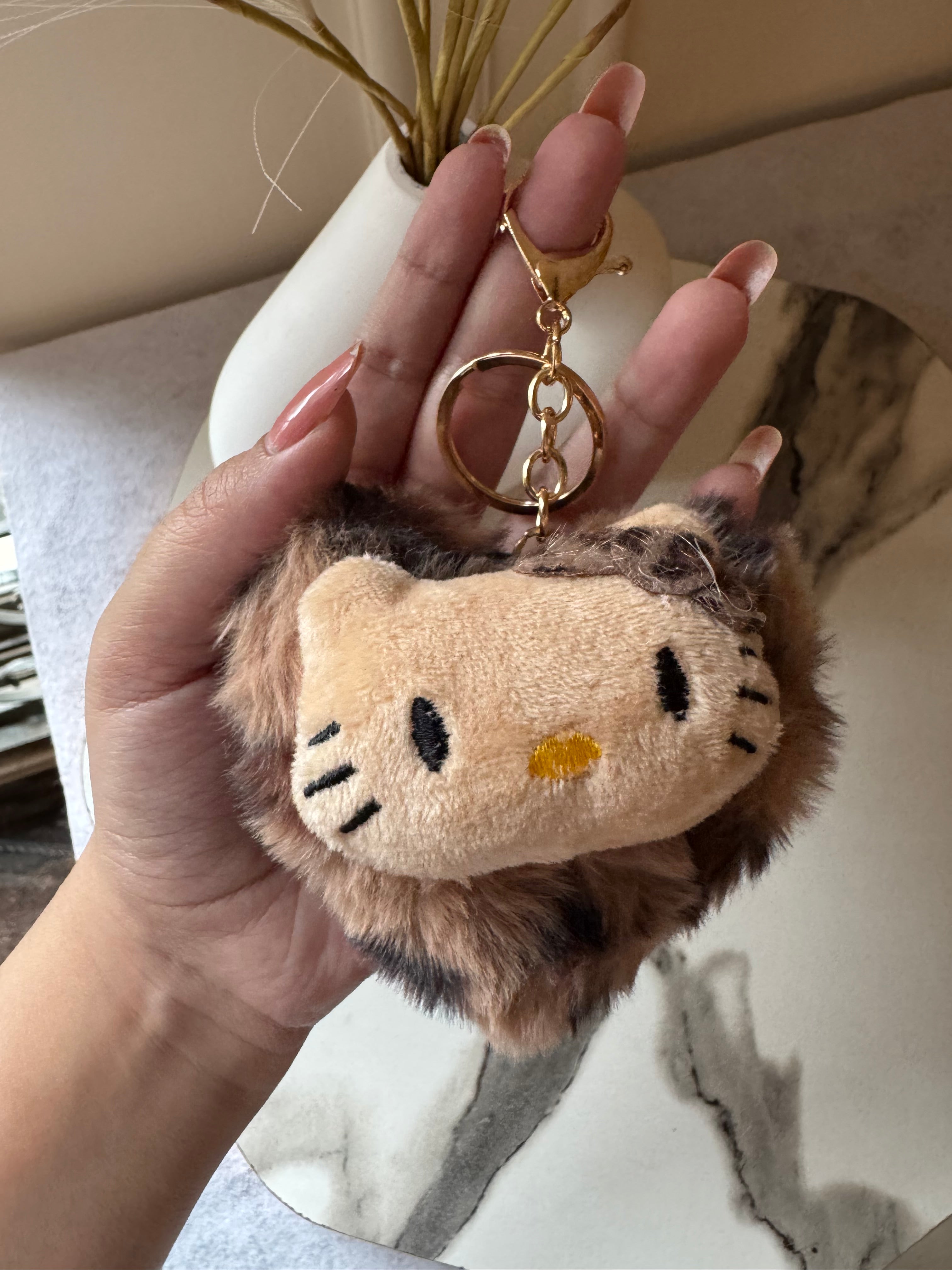 Soft & Fluffy Kitty Bag Charm
