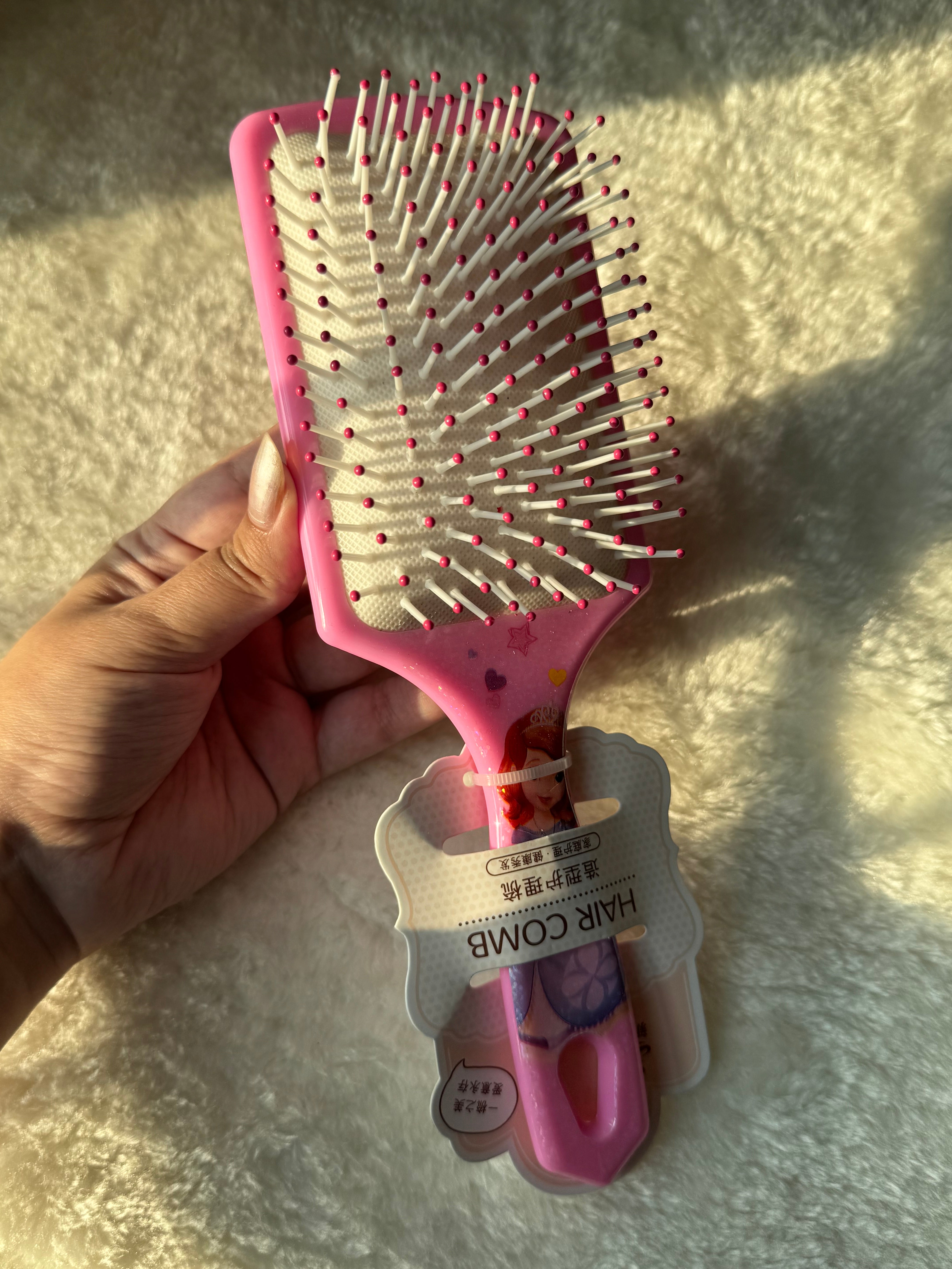 Kids Pink Princess Brush