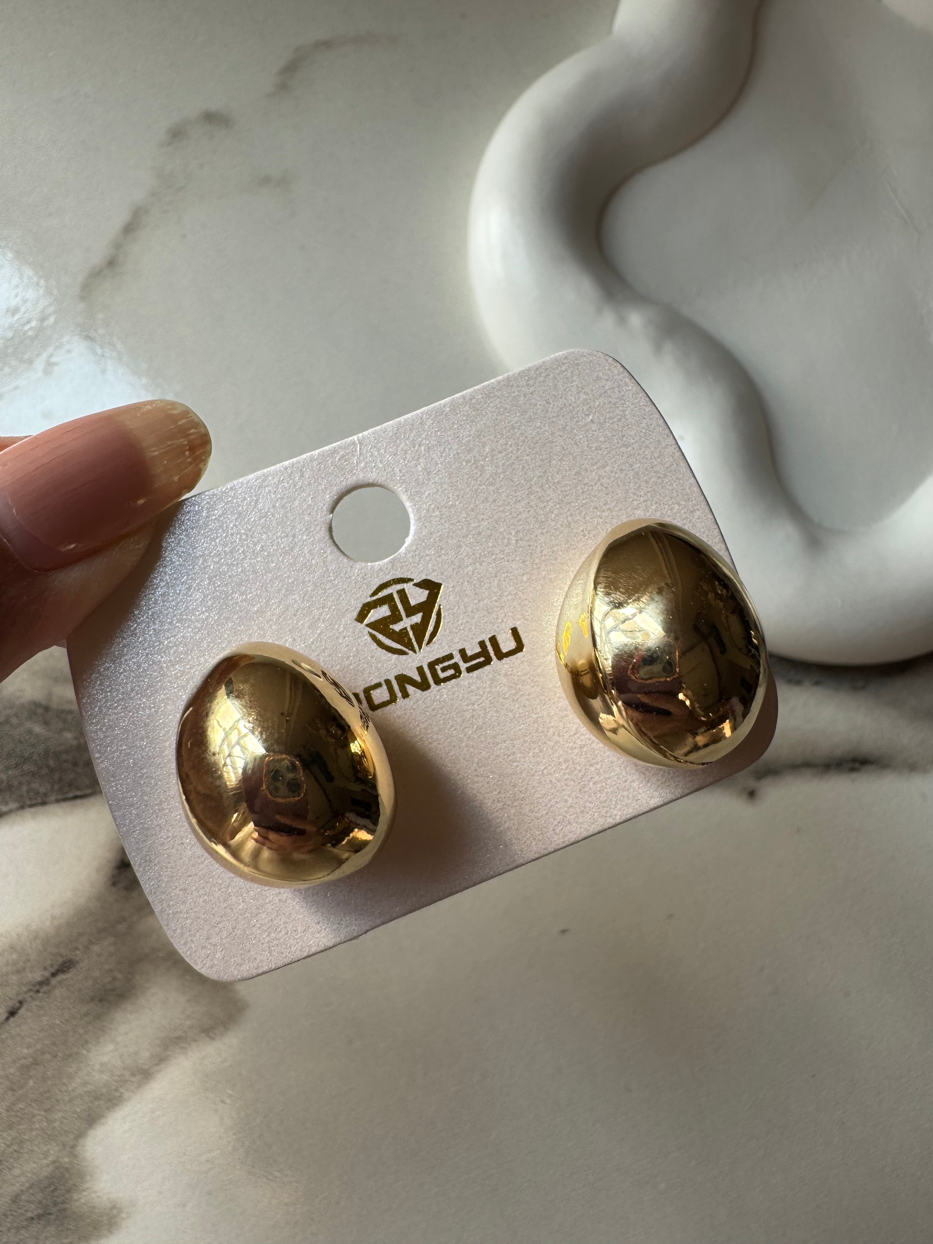 Aura Studs - 18K Gold Plated