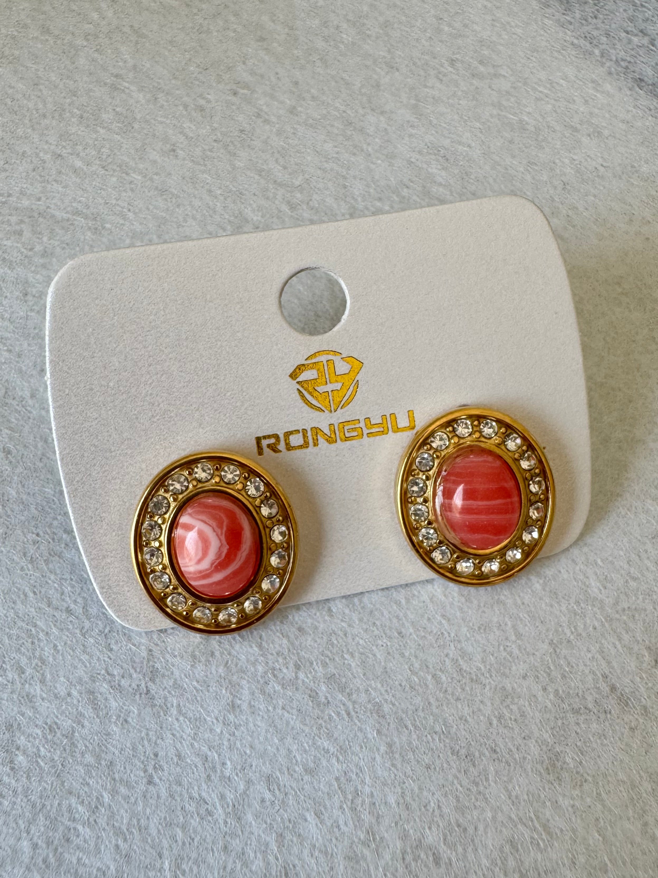Rust Luxe Studs