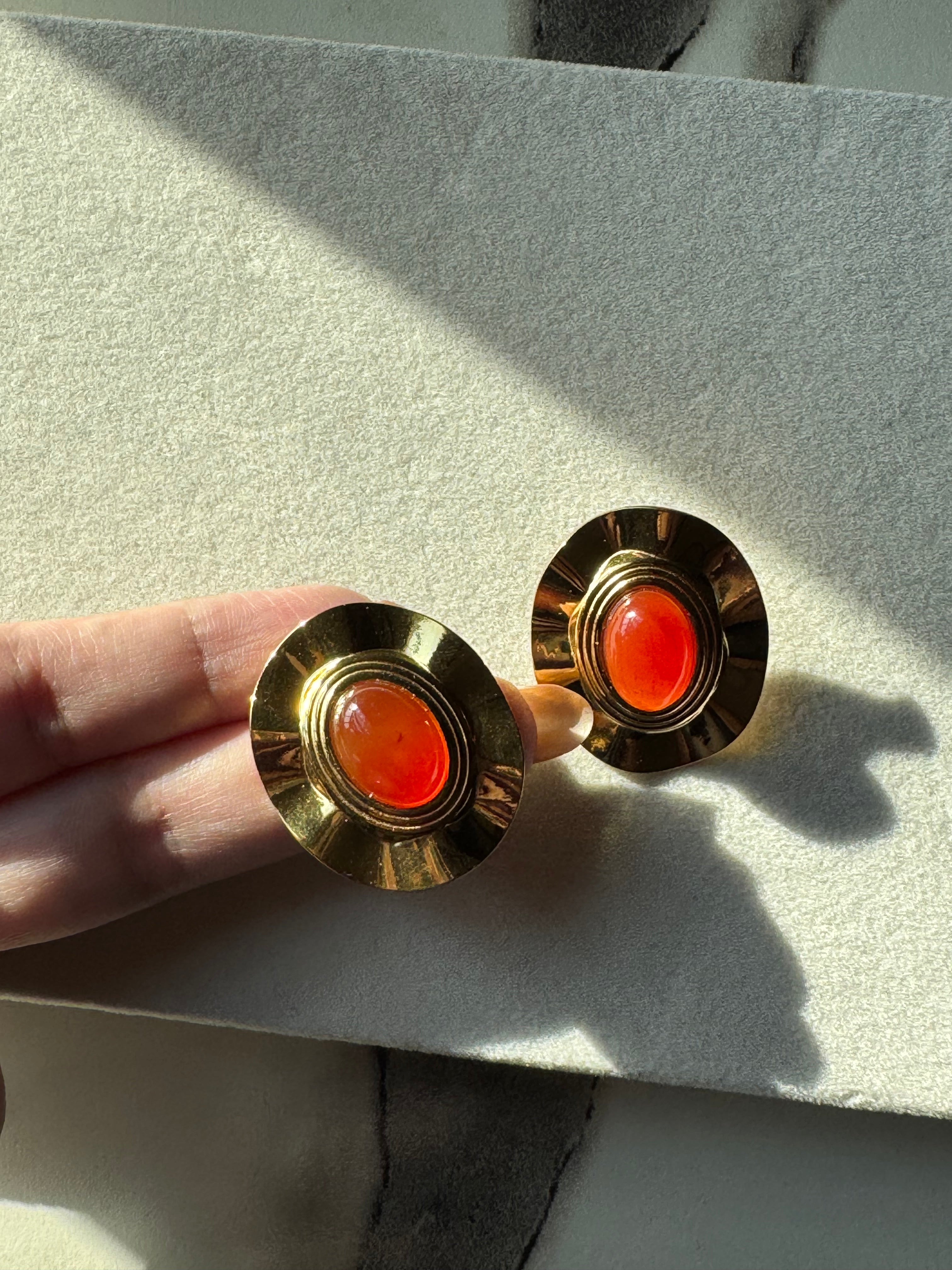 Sol Earrings - 18k Gold Plated
