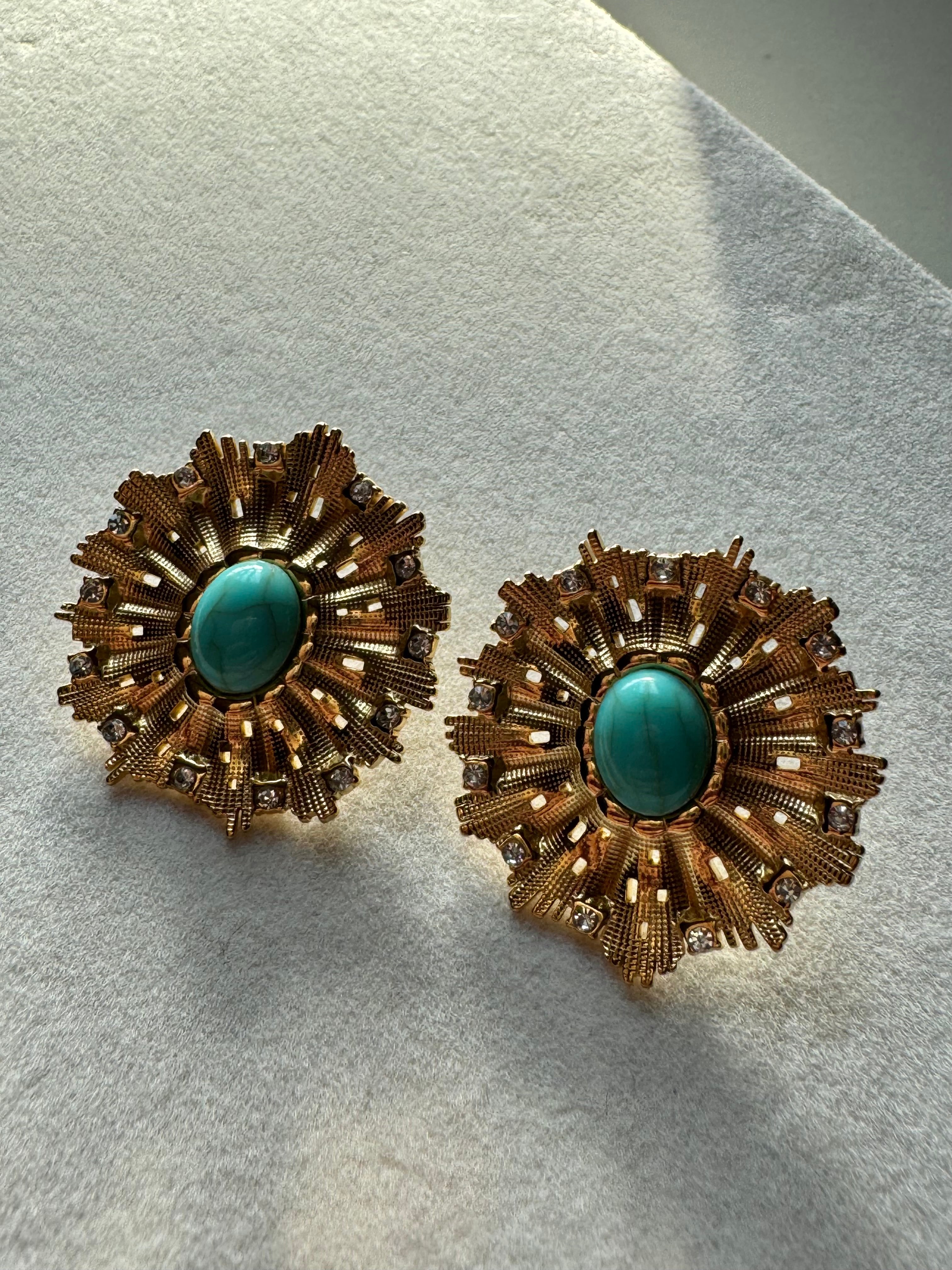 Sky Stone Drops Earrings