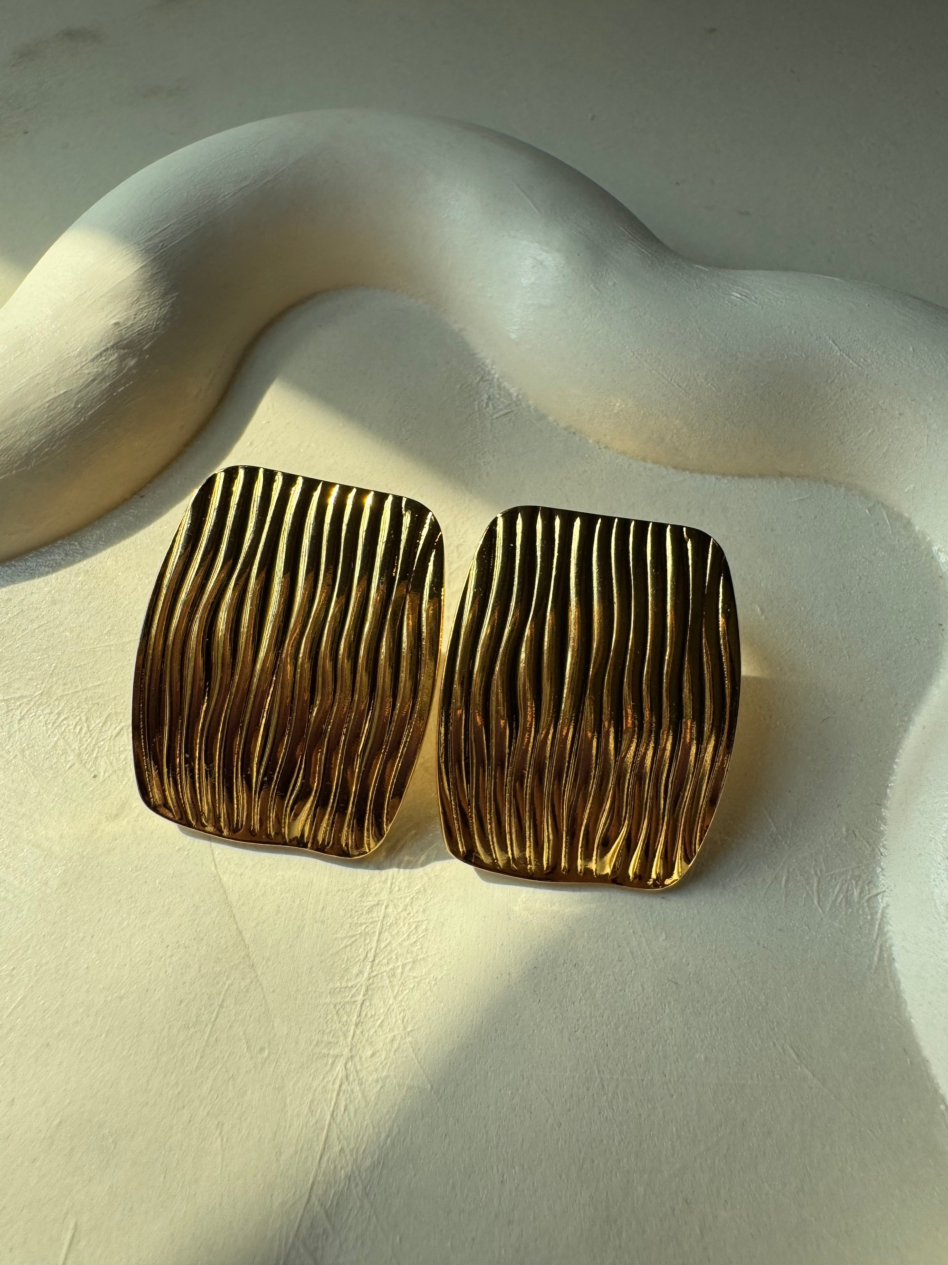 Timeless Goldie Studs - 18K Gold Plated