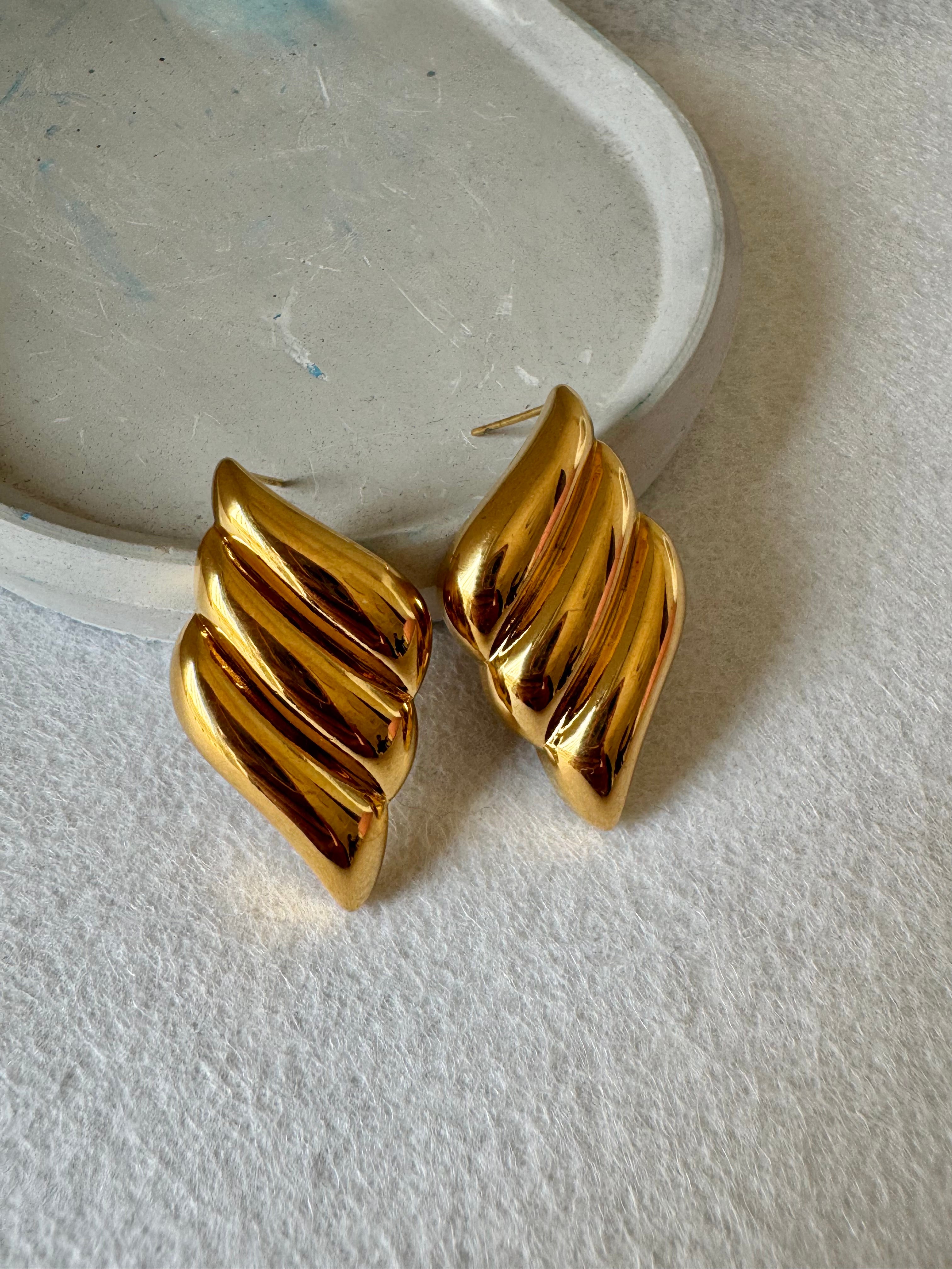 Elara Earrings - 18K Gold Plated