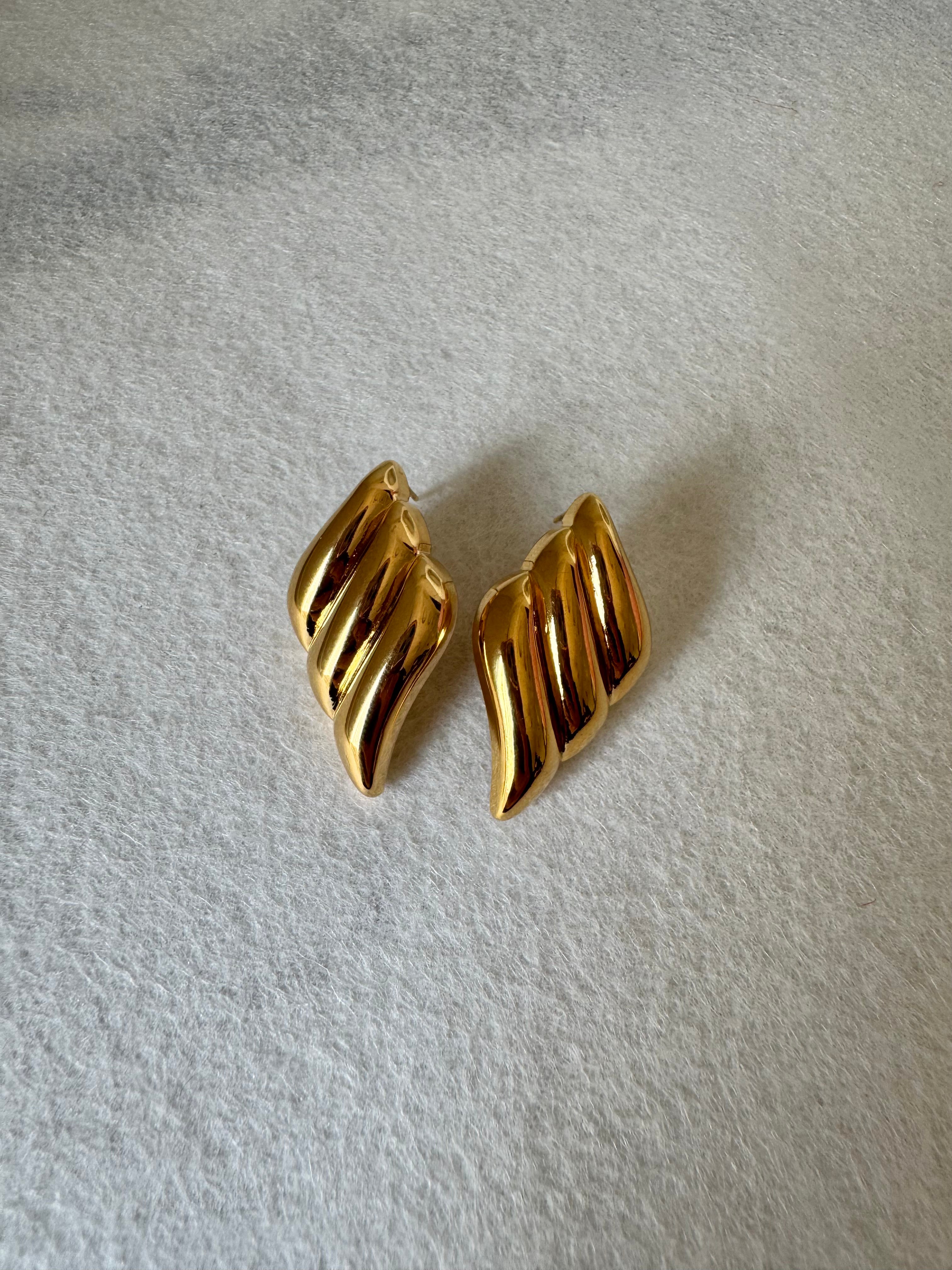 Elara Earrings - 18K Gold Plated