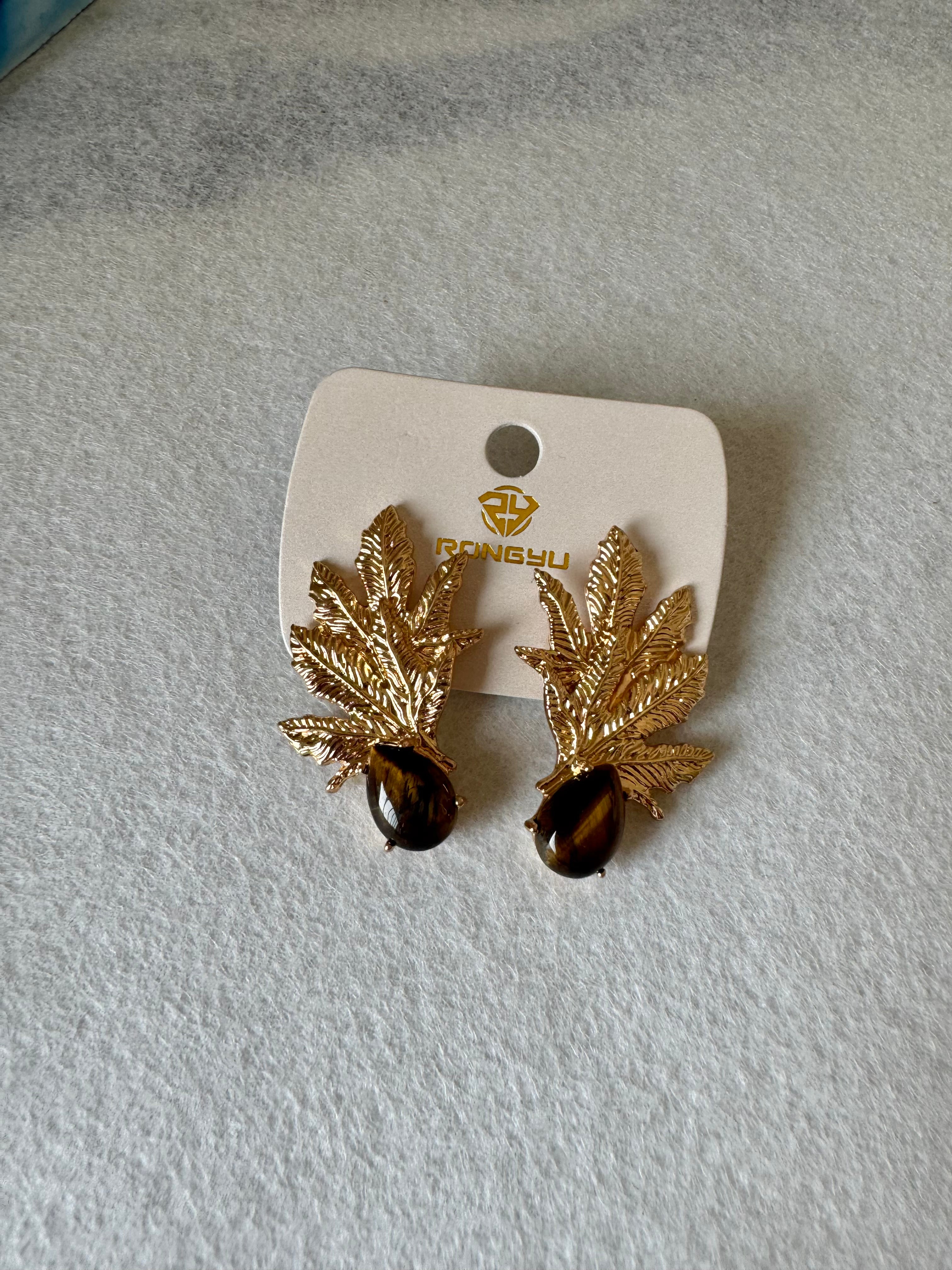 Golden Dusk Earrings