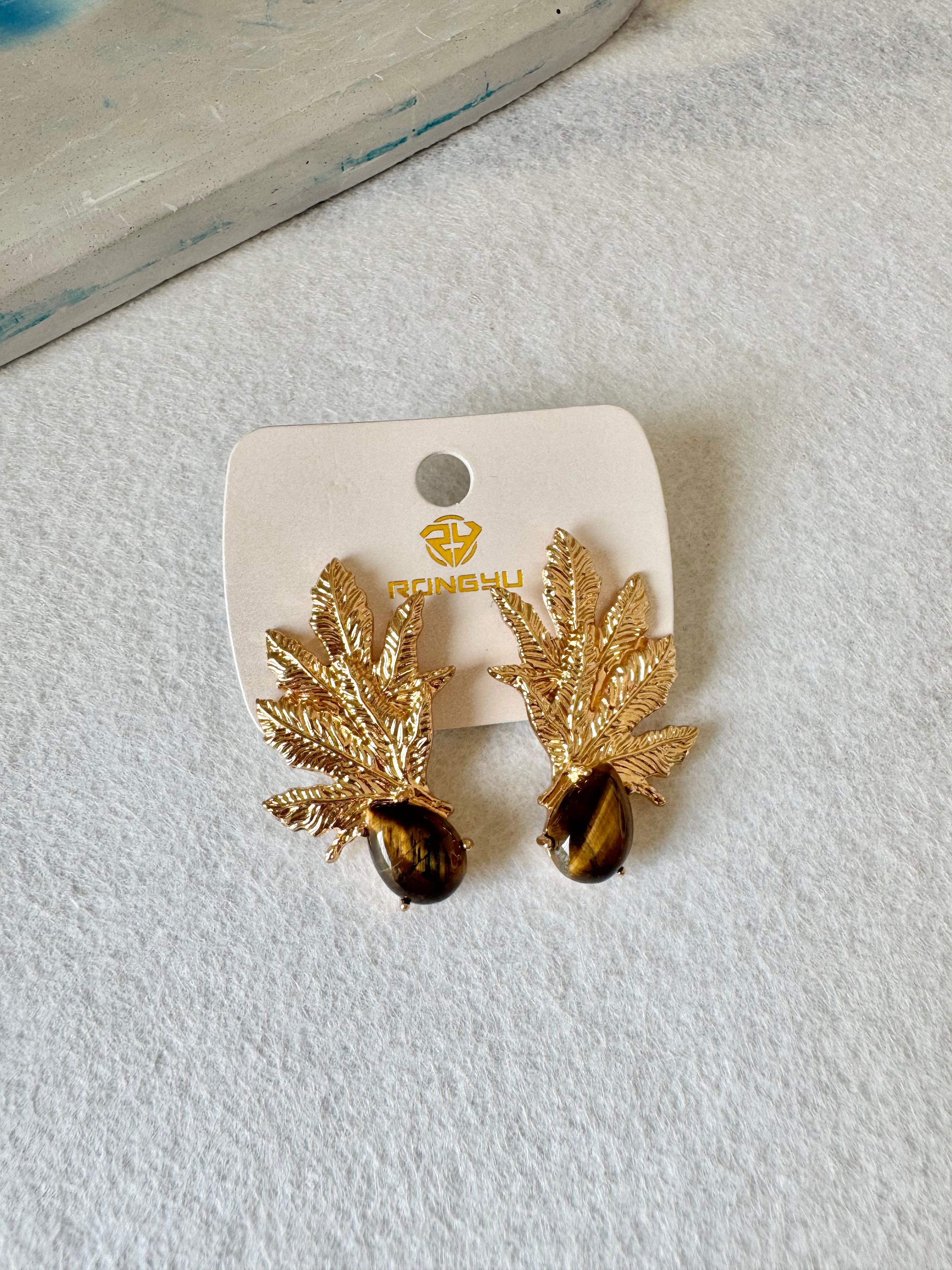 Golden Dusk Earrings