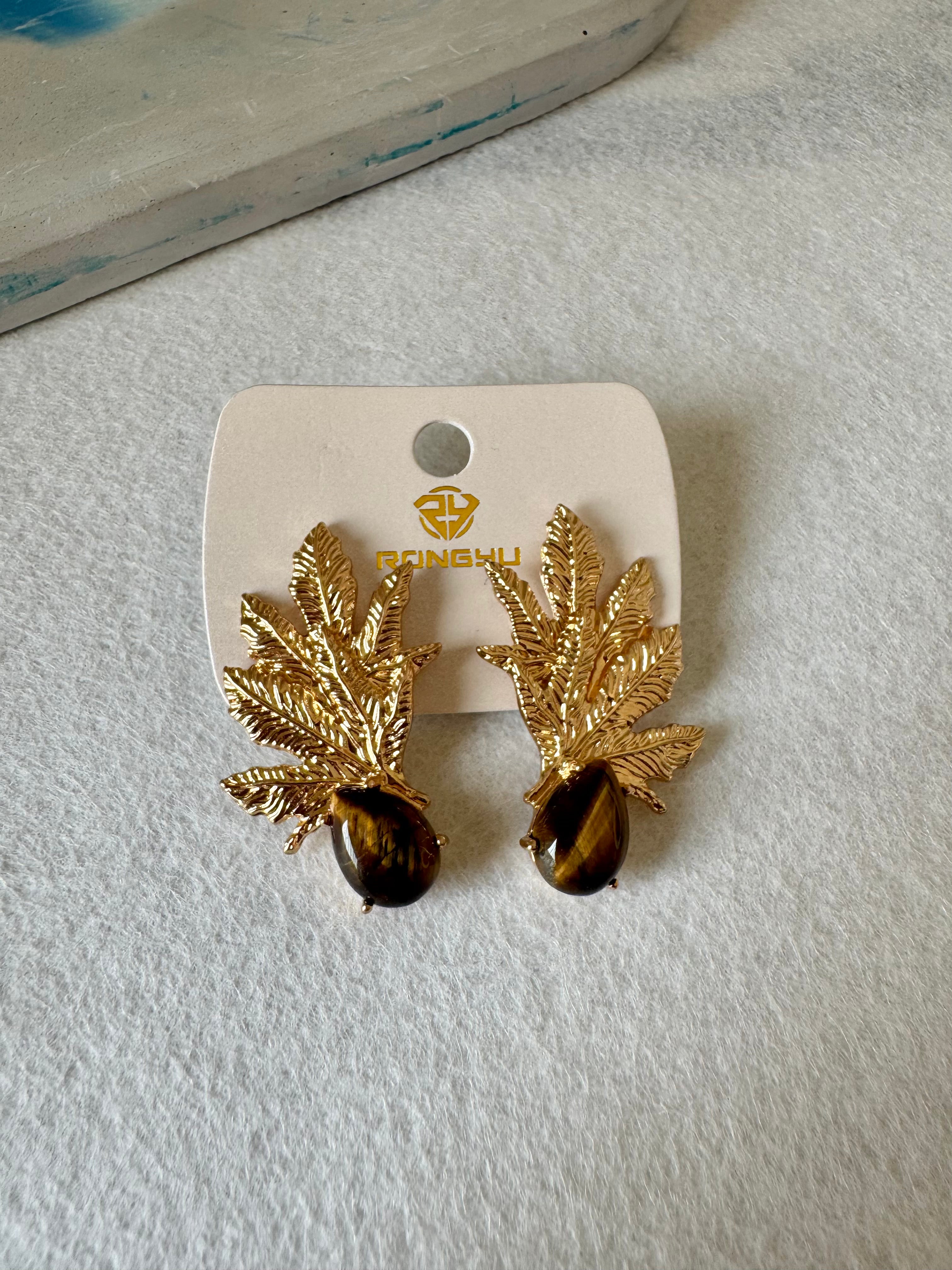 Golden Dusk Earrings