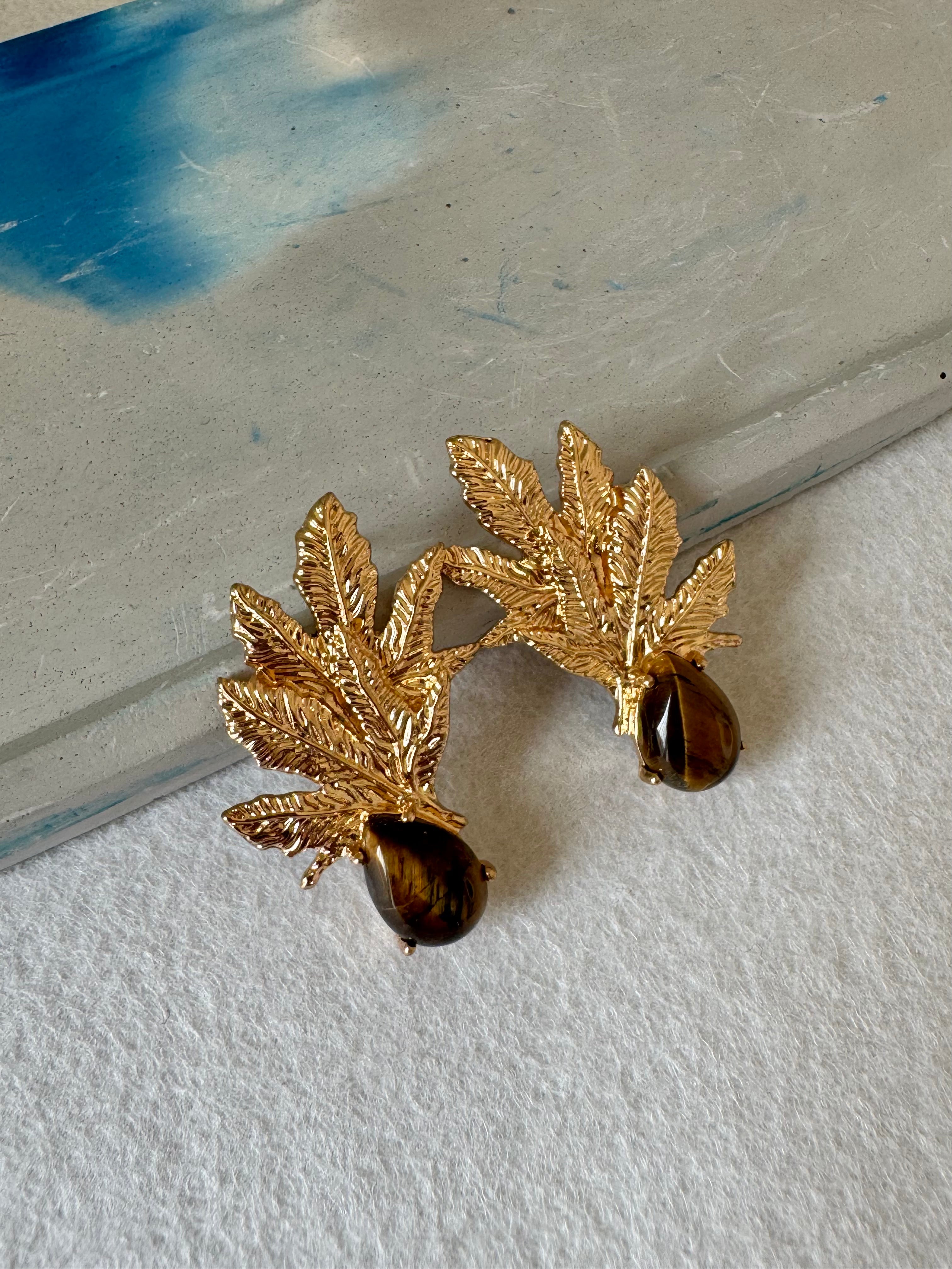 Golden Dusk Earrings