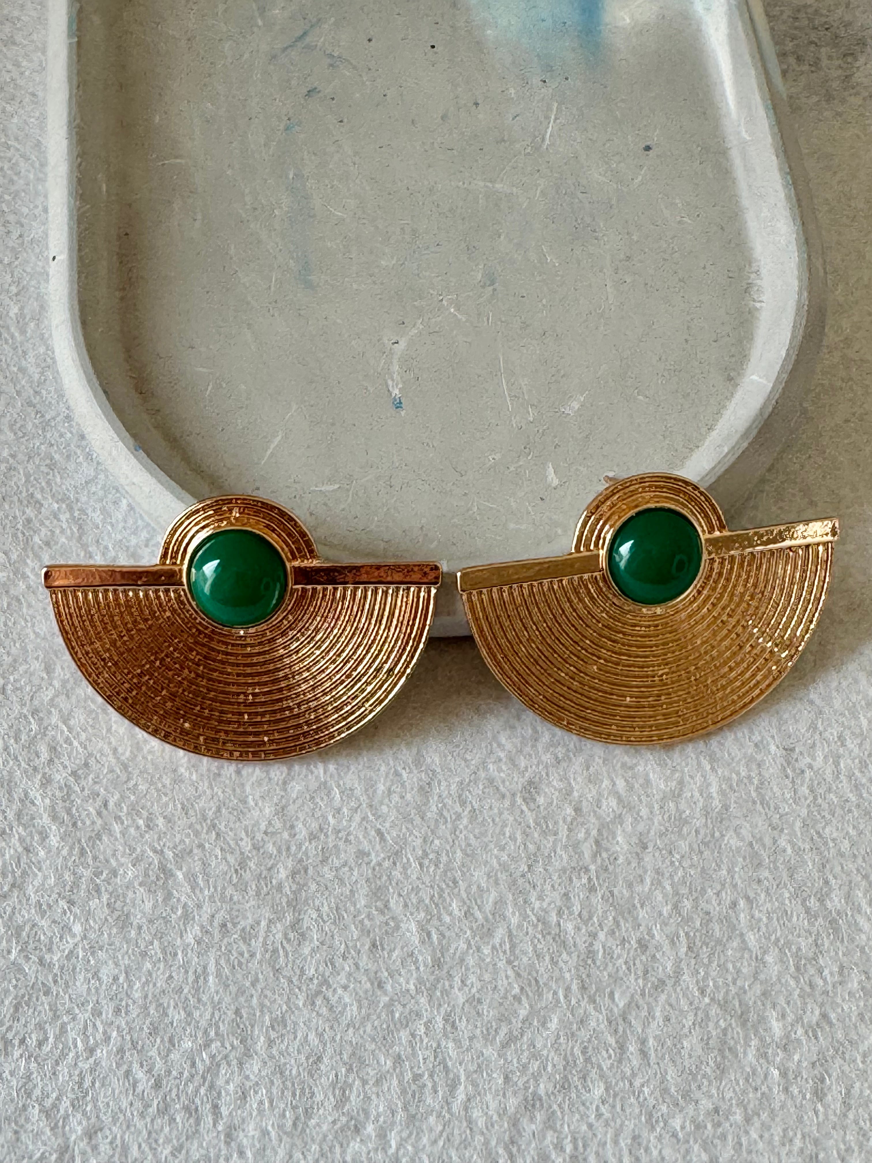 Jadore Earrings - Green