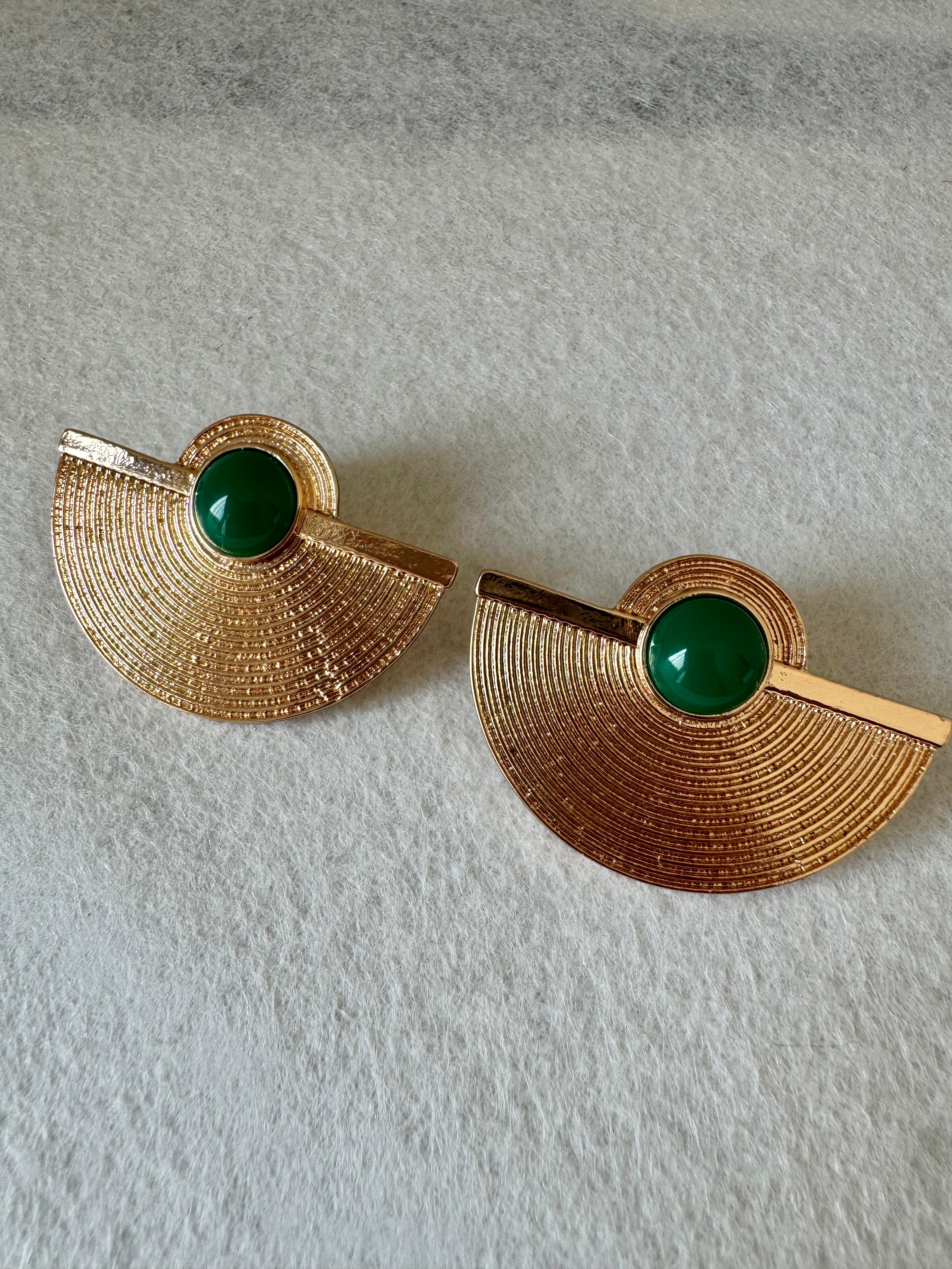 Jadore Earrings - Green