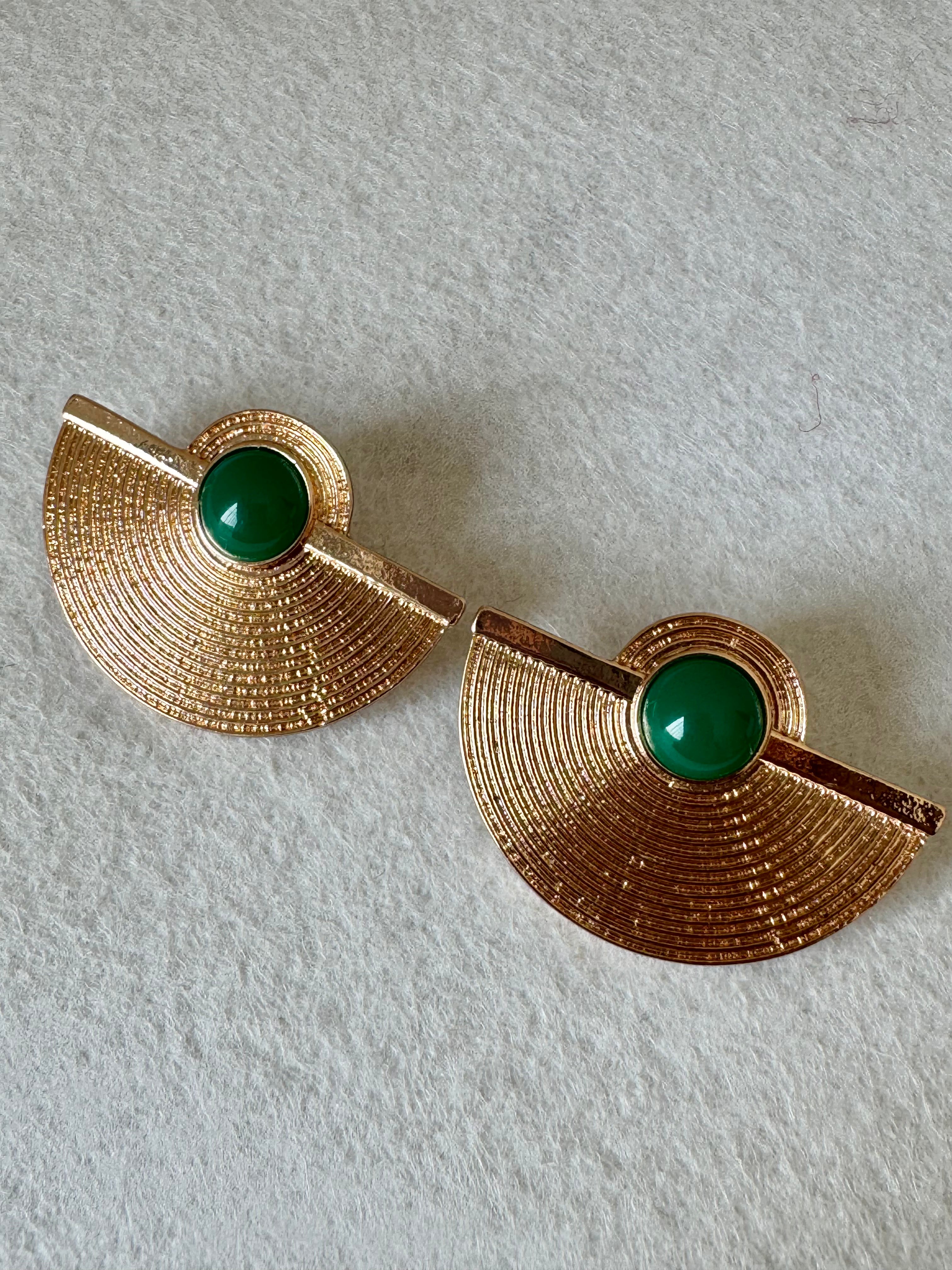 Jadore Earrings - Green