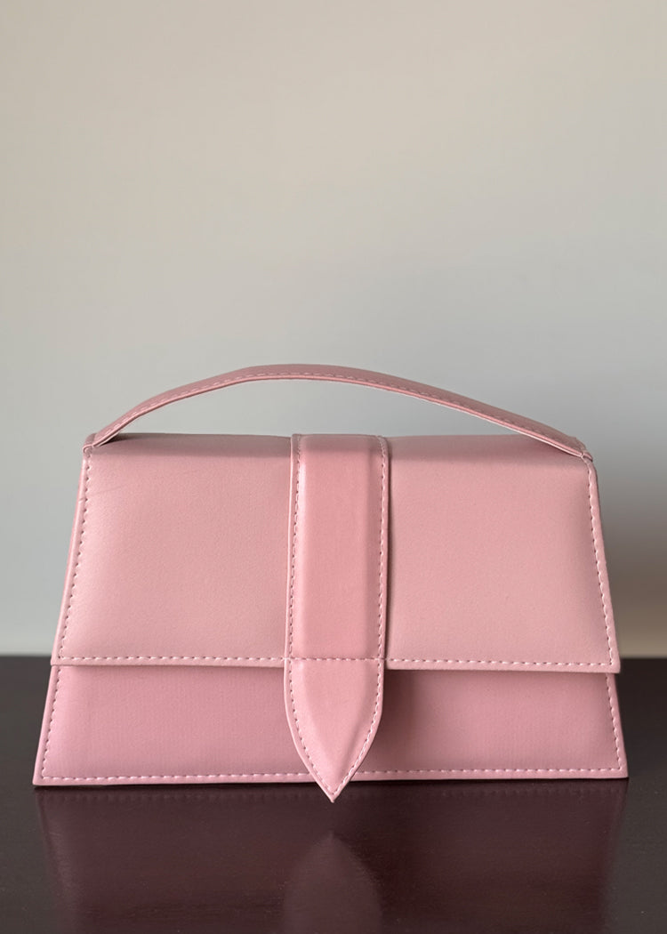 Muse Blush Pink Handbag with Strap