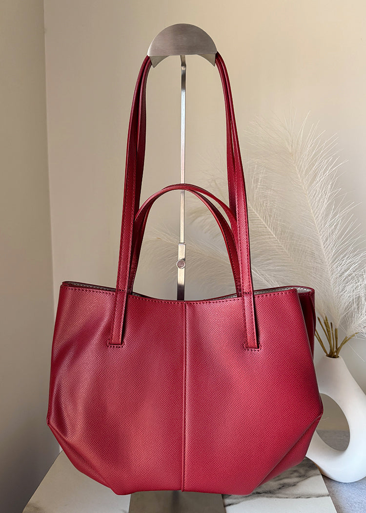 Polene Inspired Tote Bag (Maroon)