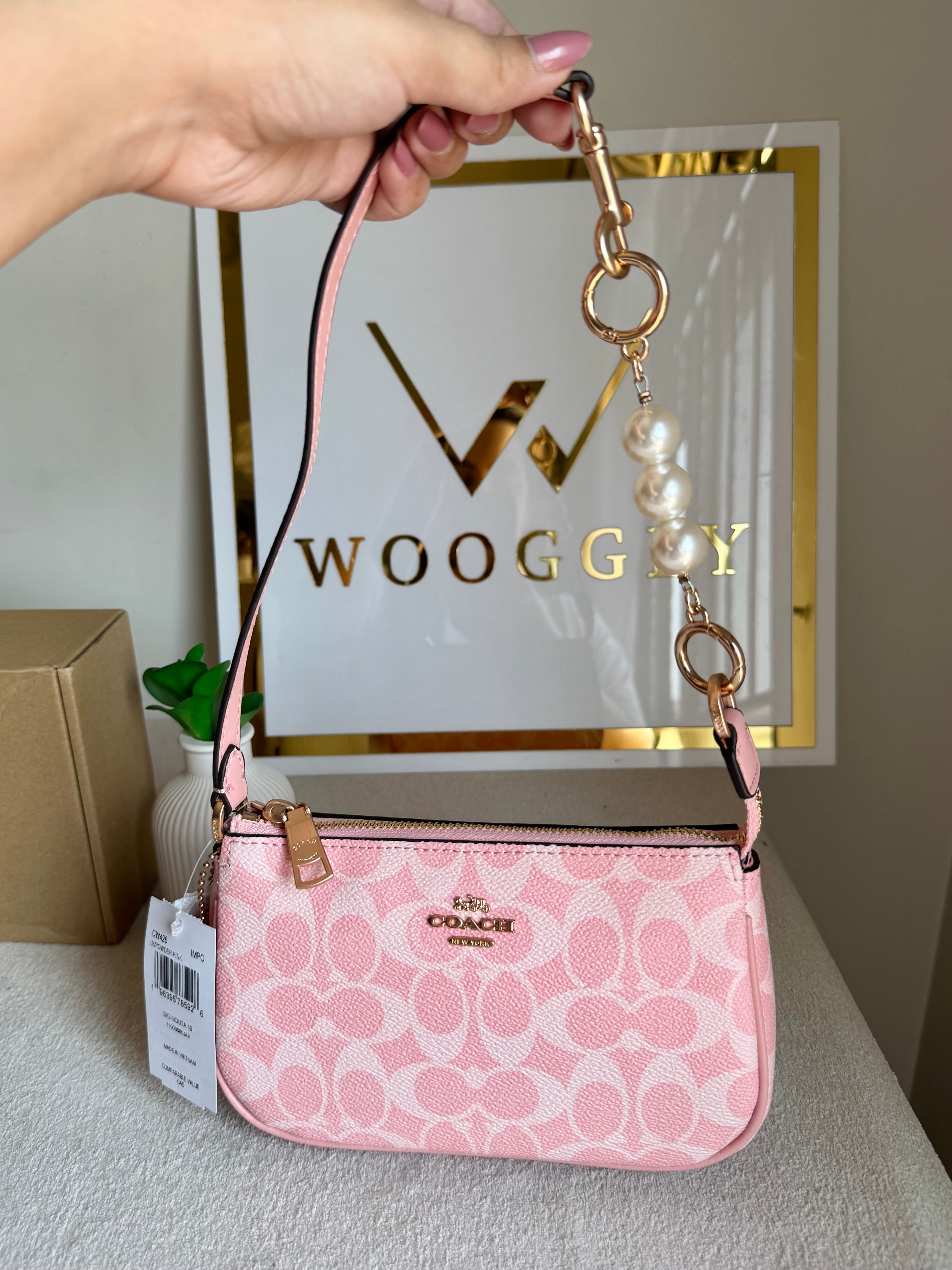 COACH Nolita 19 PINK - BOX PACKING