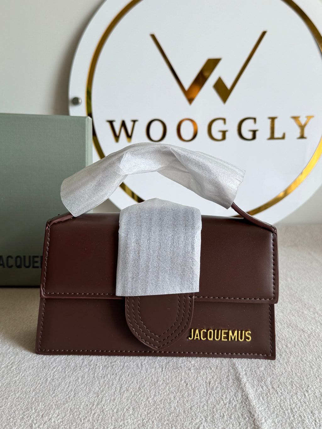 Viral Jacquemus - Small (Chocolate Brown) BOX PACKING