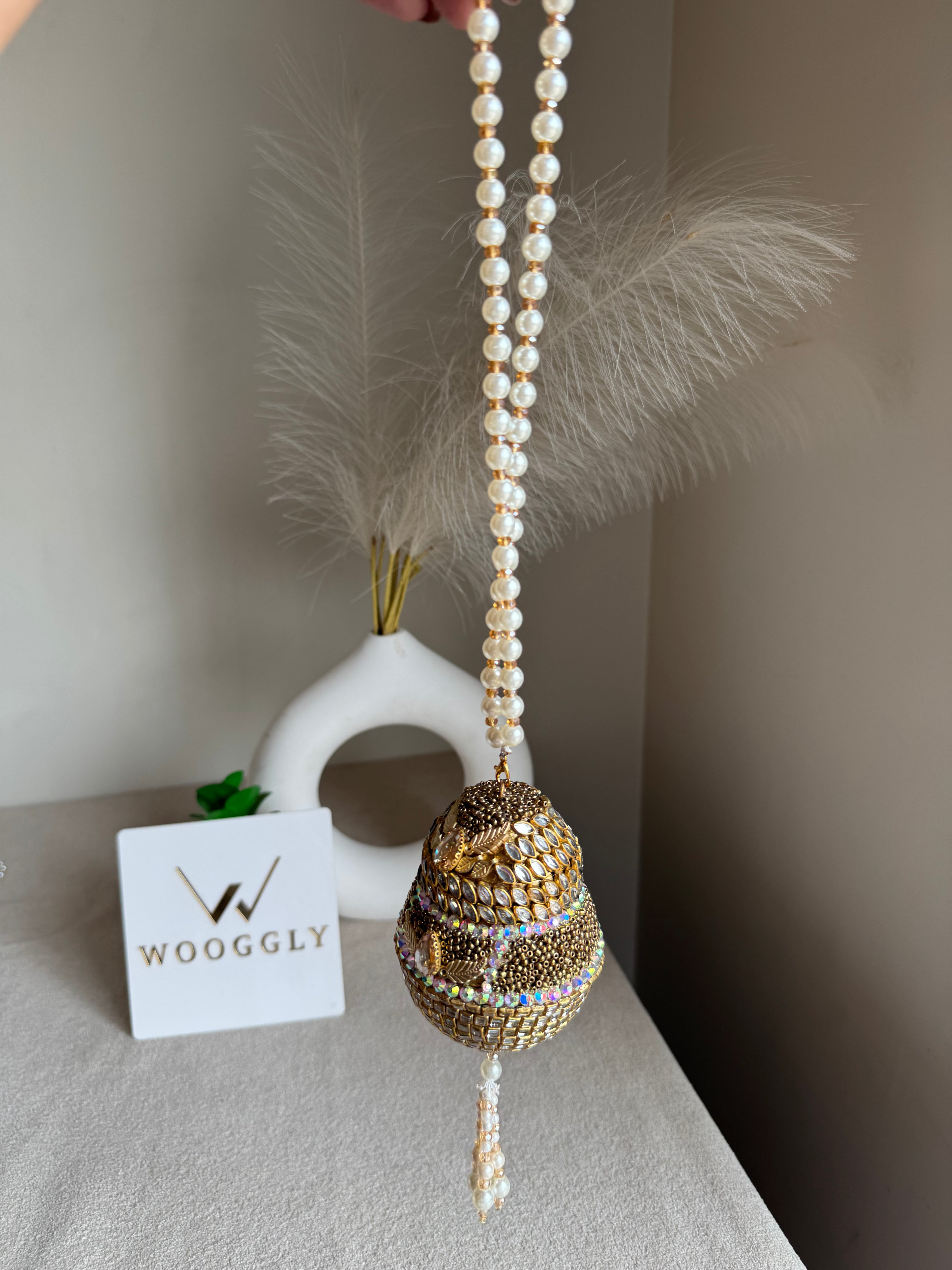 Turkish Potli - Kundan Multi