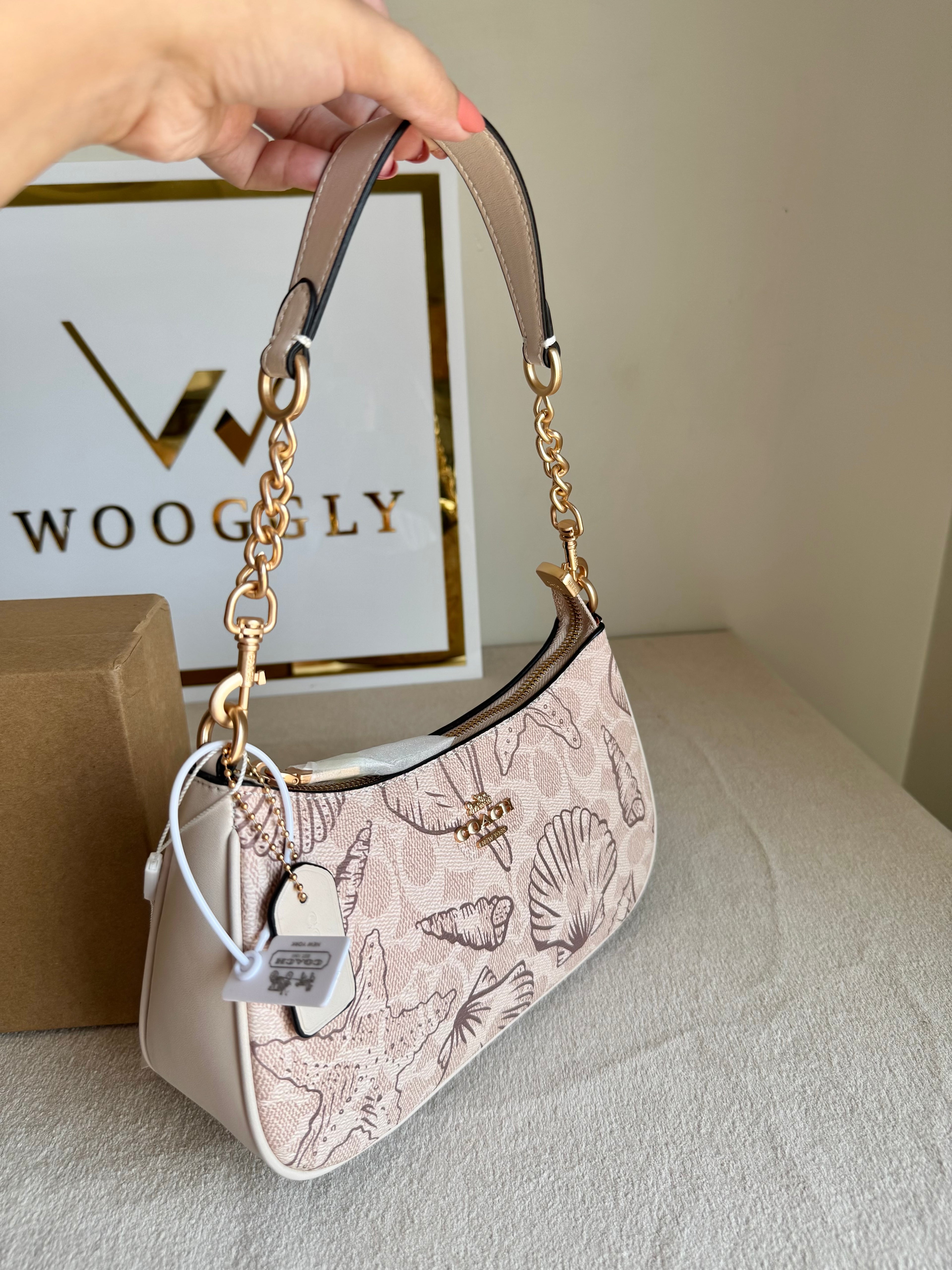 COACH TERI PREMIUM Seashell - BOX PACKING