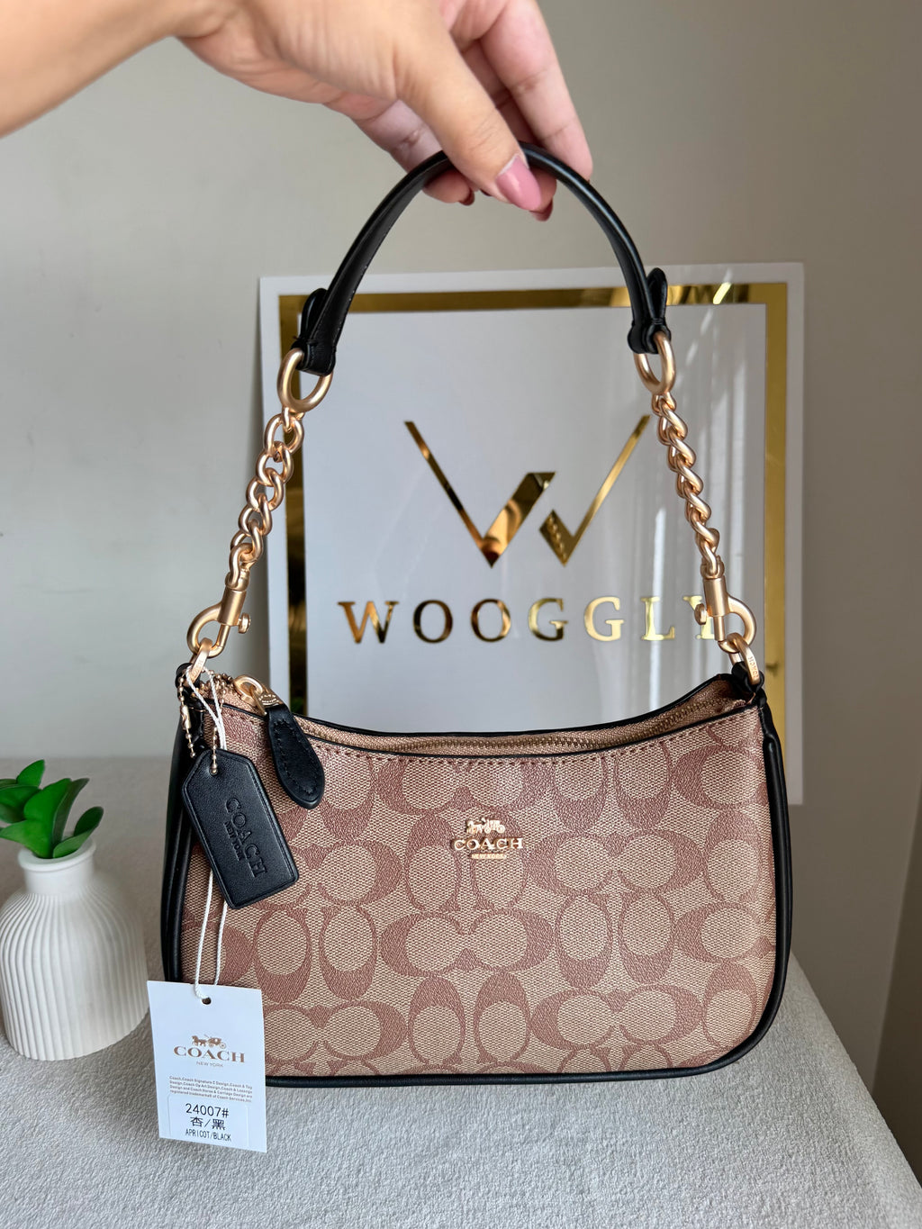 COACH TERI PREMIUM (Apricot Black) - MAGNETIC BOX PACKING
