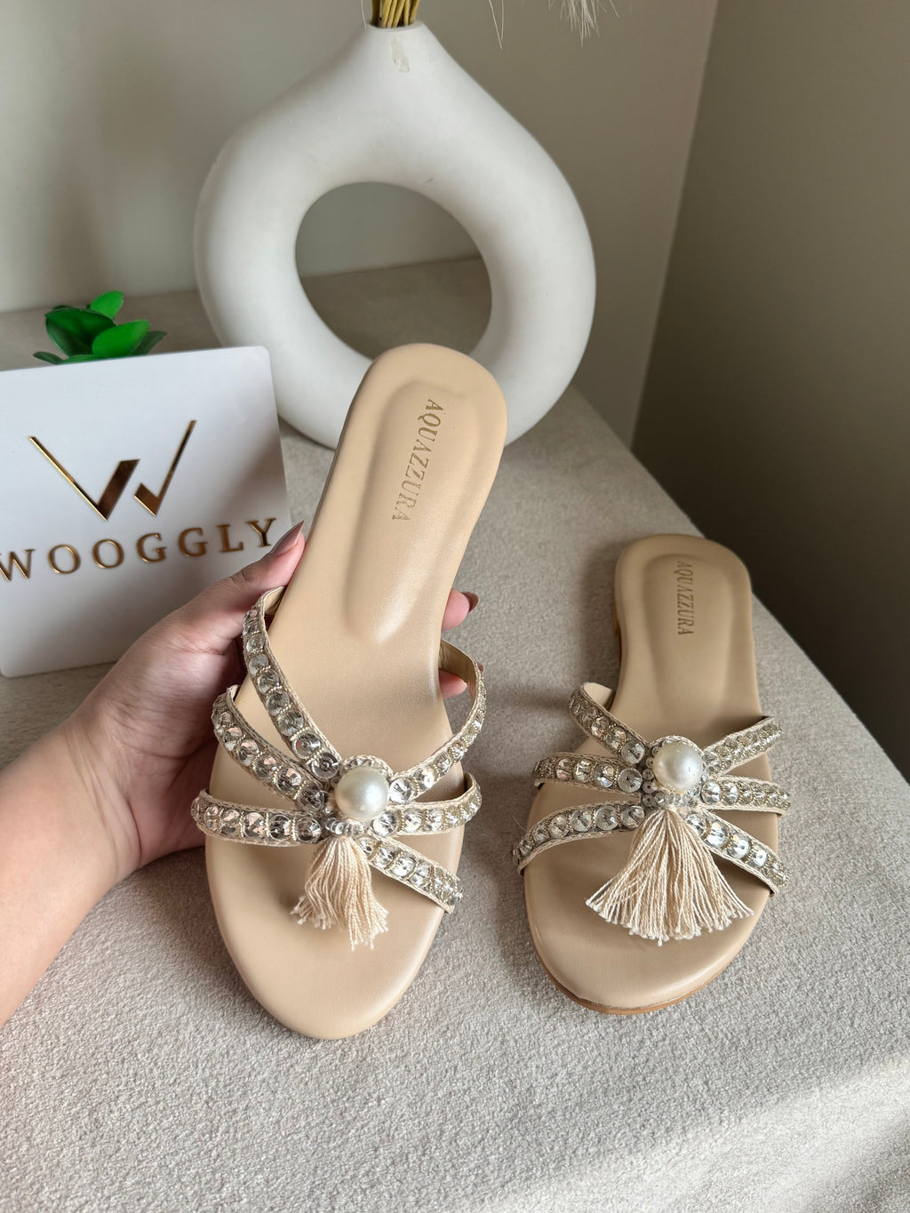 Angel Slides - Beige