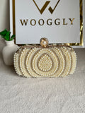 Mahira Pearl Clutch