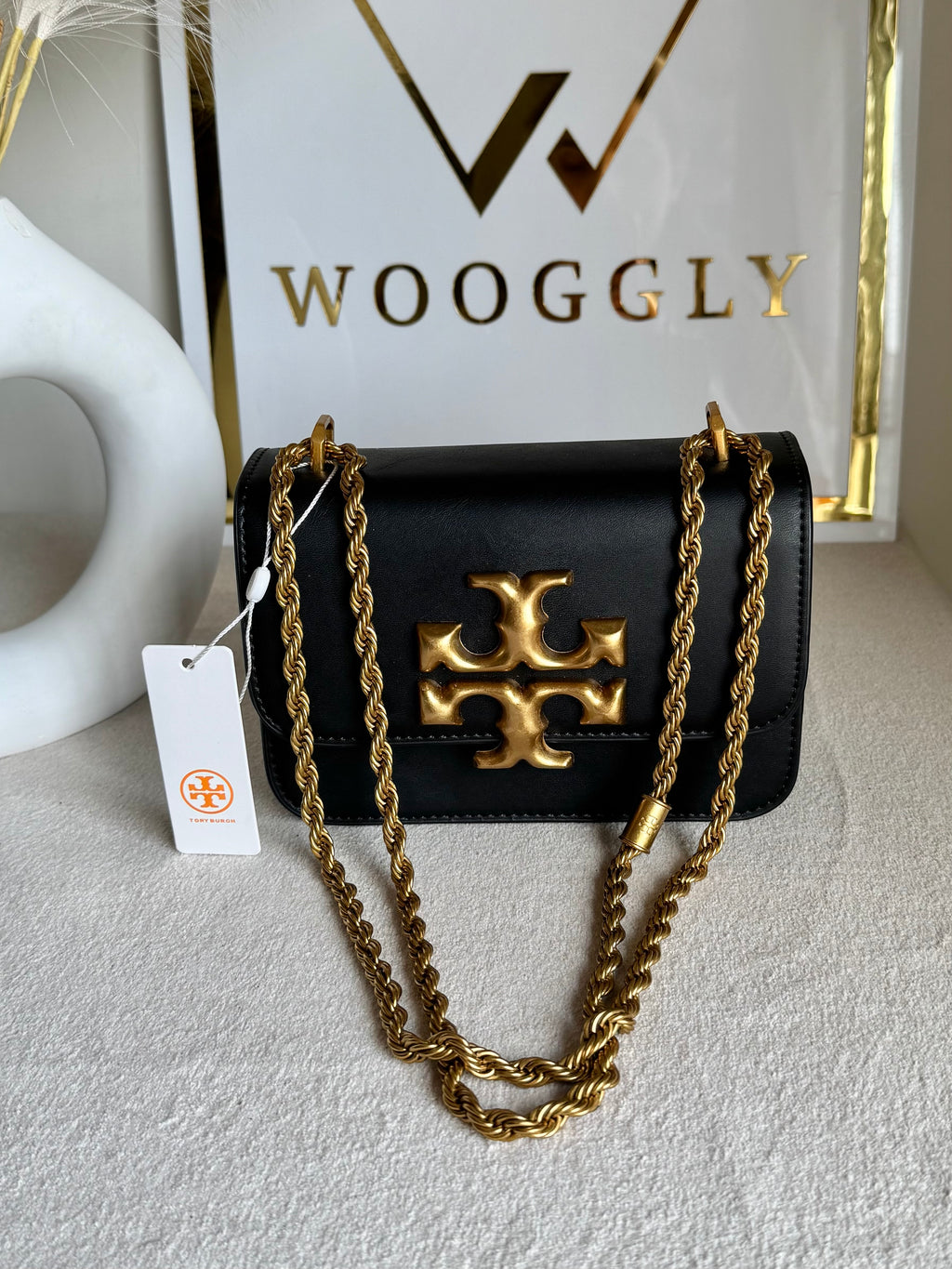 Tory Burch Sling - Black with Box Packing