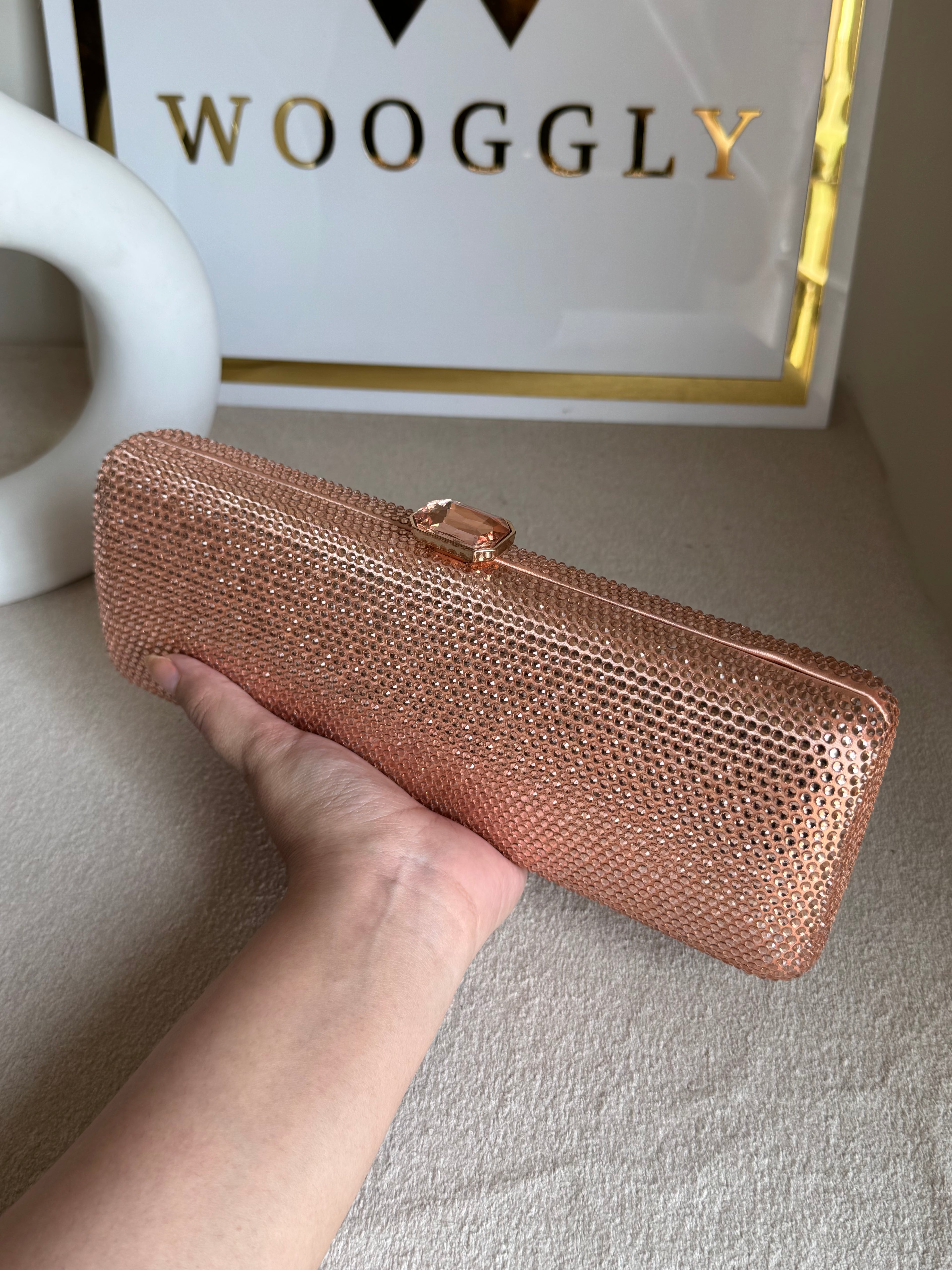 High Quality Élan Clutch - Rose Gold