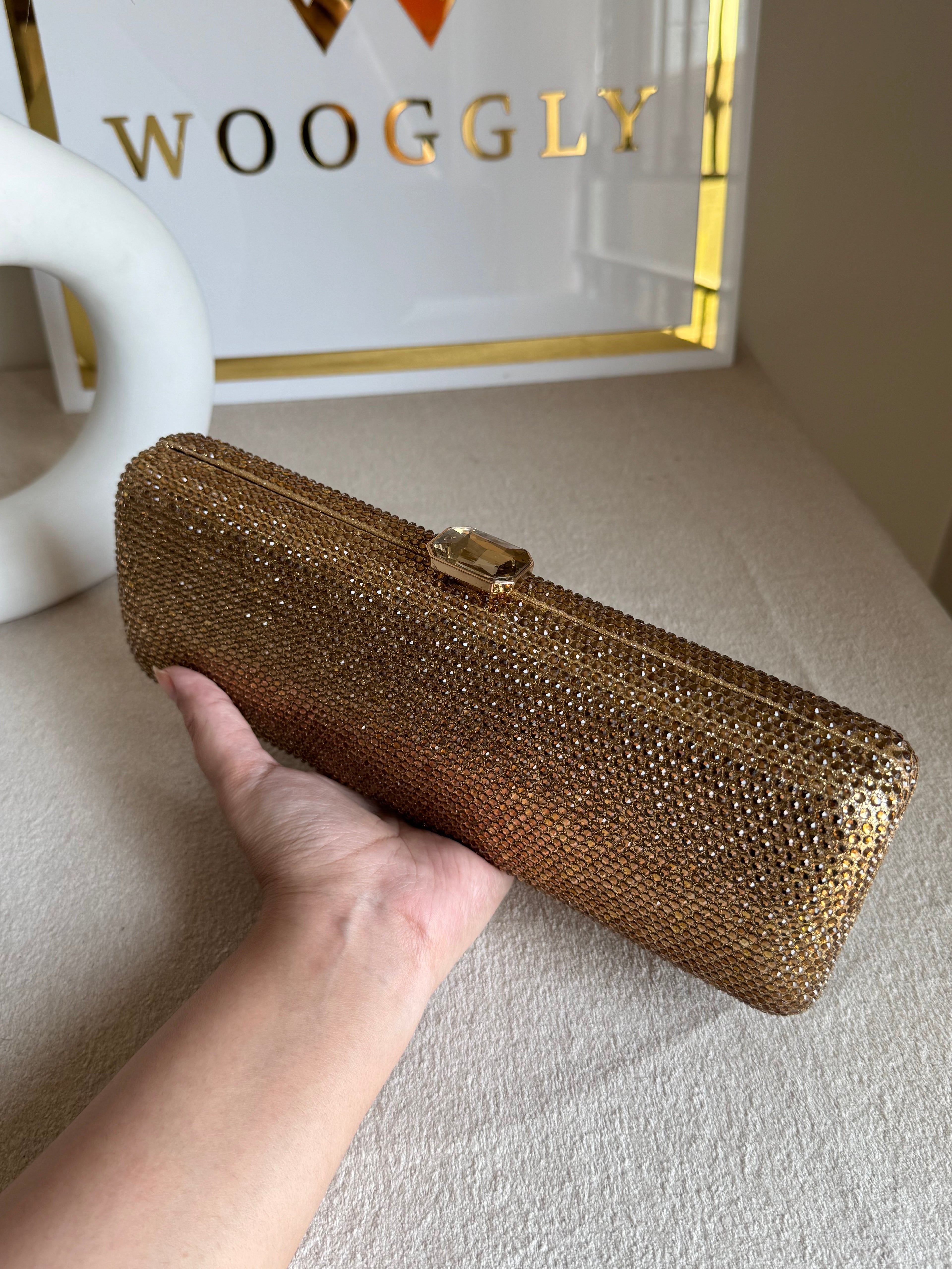 High Quality Élan Clutch - Champagne