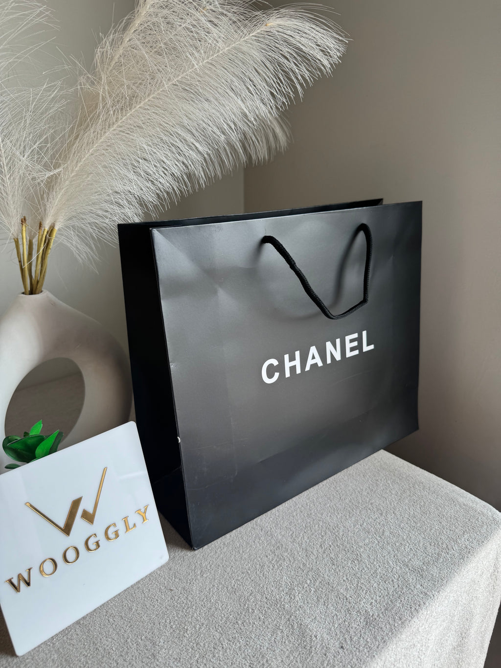 Gift Bag - Chanel - Medium (ONLY FOR PICK UP OR INDRIVE CUSTOMERS IN LAHORE)