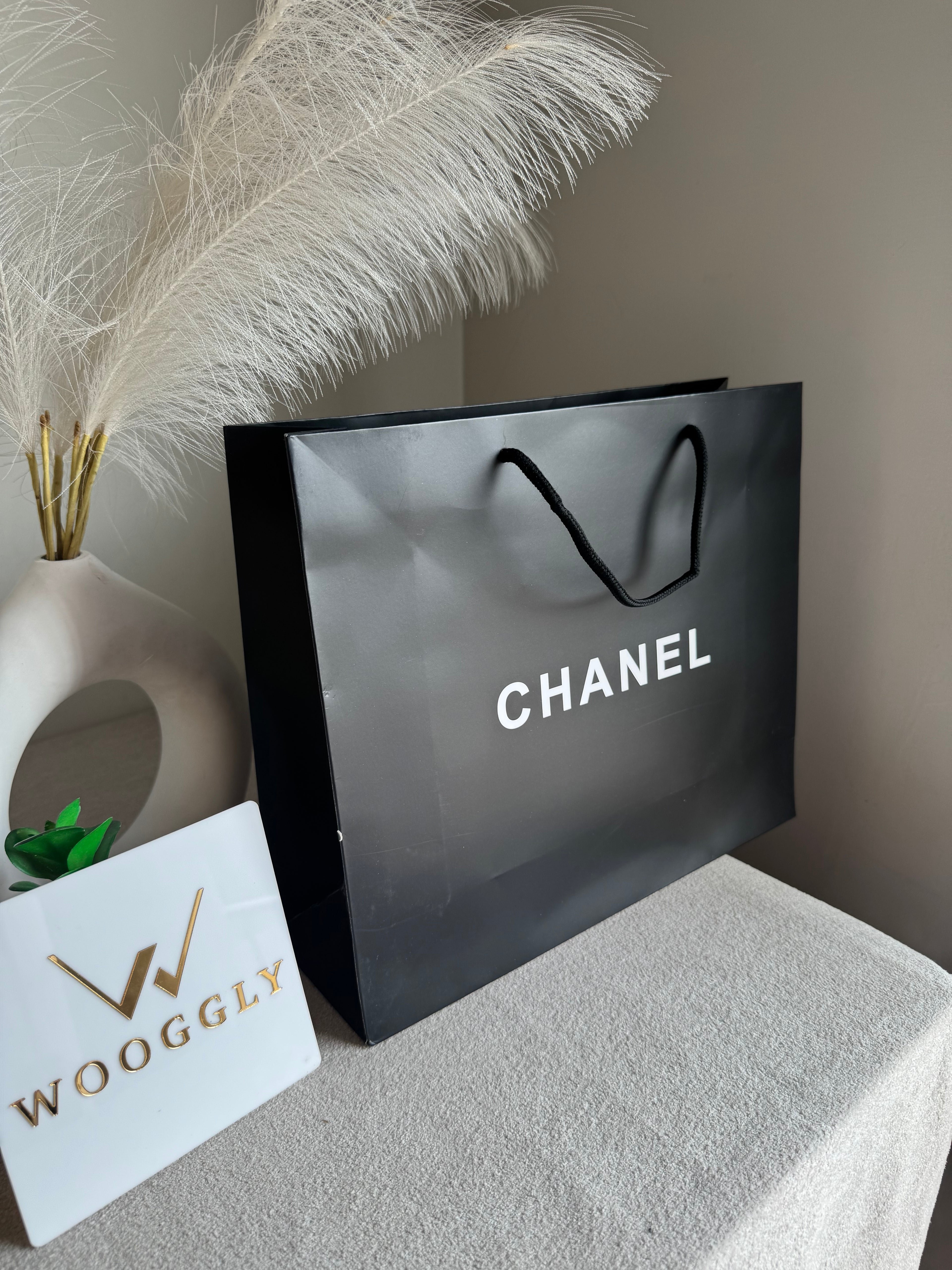 Gift Bag - Chanel - Medium (ONLY FOR PICK UP OR INDRIVE CUSTOMERS IN LAHORE)