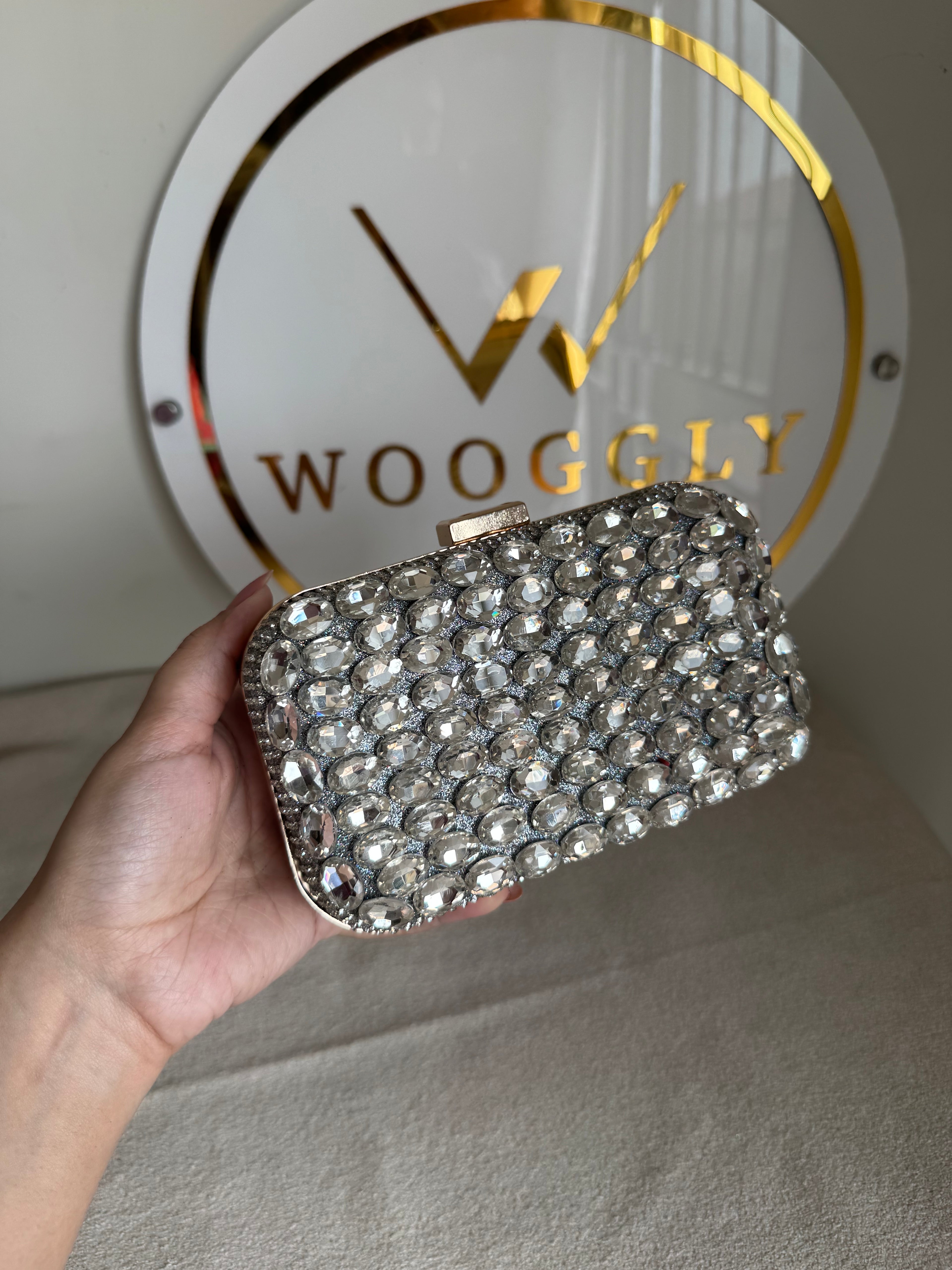 Dreamy Clutch - Silver