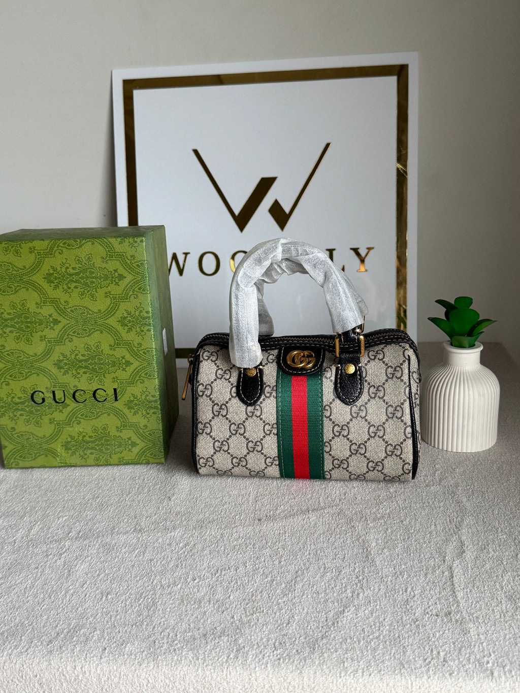 Gucci Mini Duffle Bag - Black