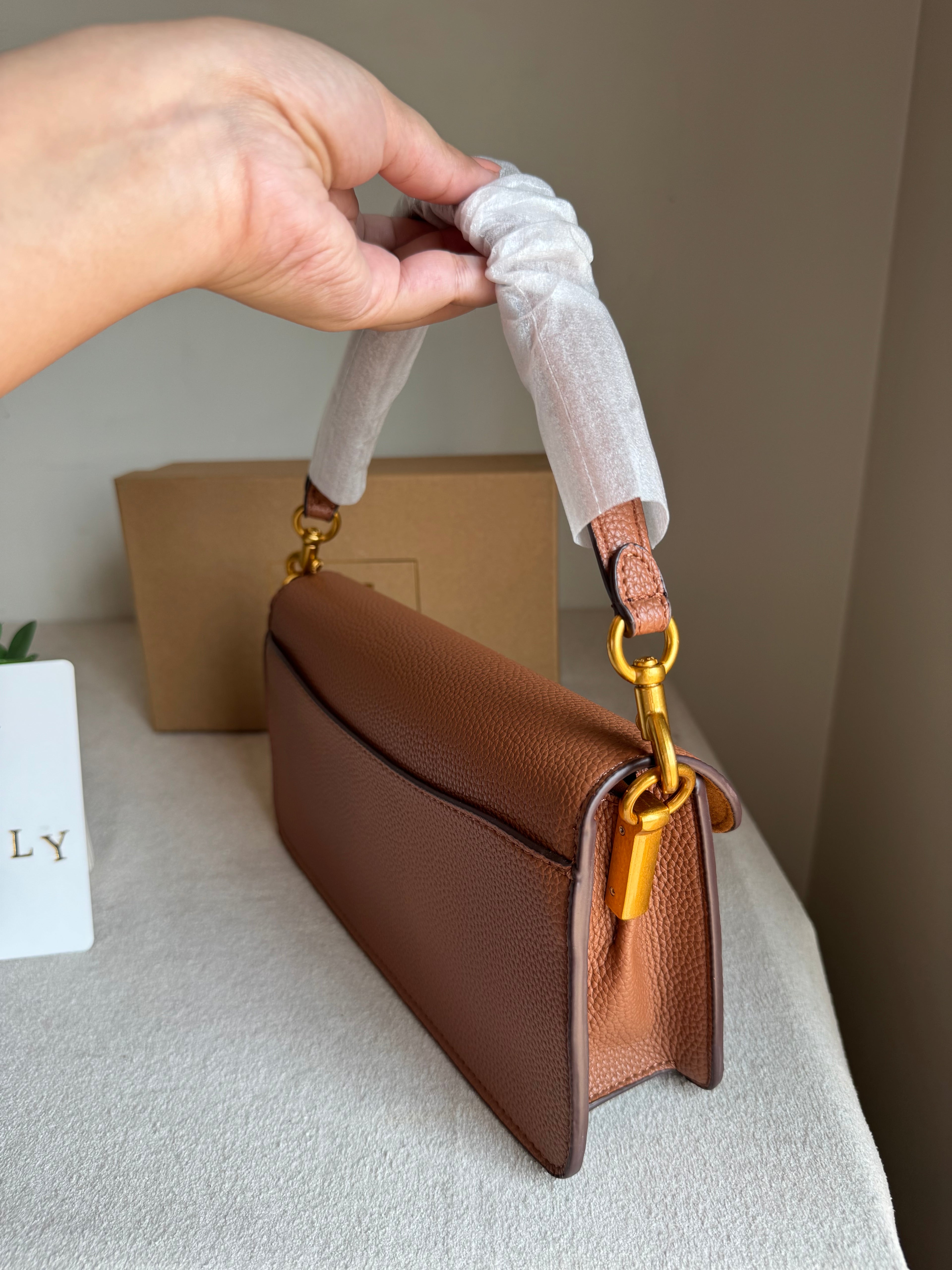 COACH TABBY Brown Good Quality -  BOX PACKING
