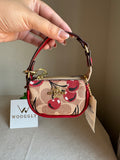 Premium Coach Baby Teri Bag Charm - Maroon