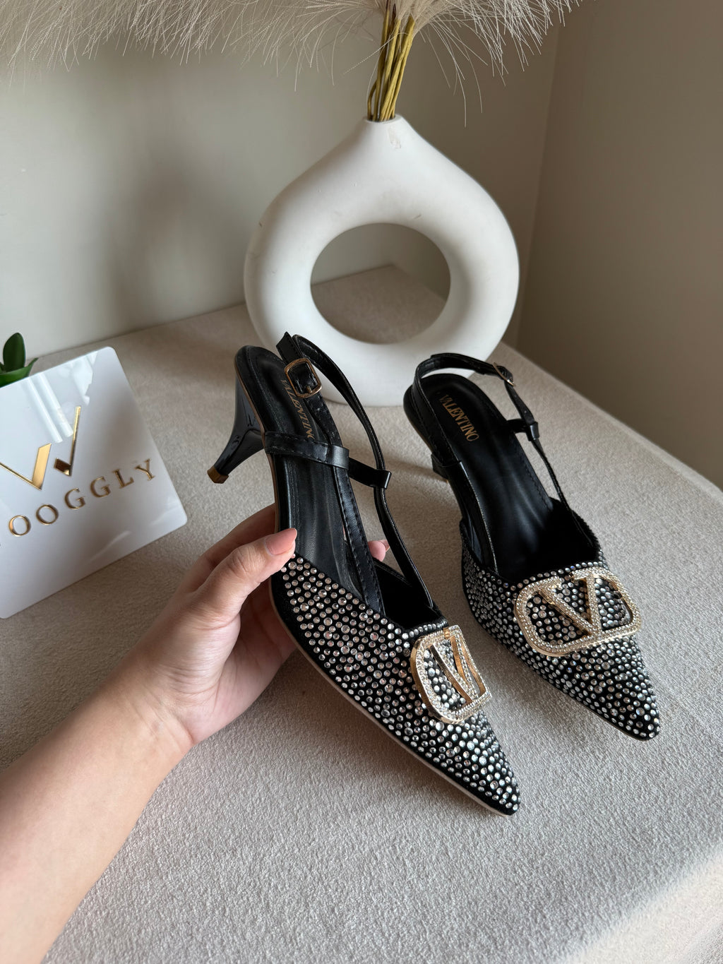 Essential Valentino Black Heels
