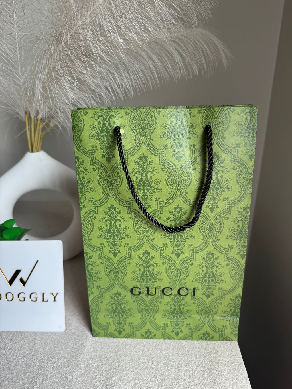 Gift Bag - Gucci - Small (ONLY FOR PICK UP OR INDRIVE CUSTOMERS IN LAHORE)