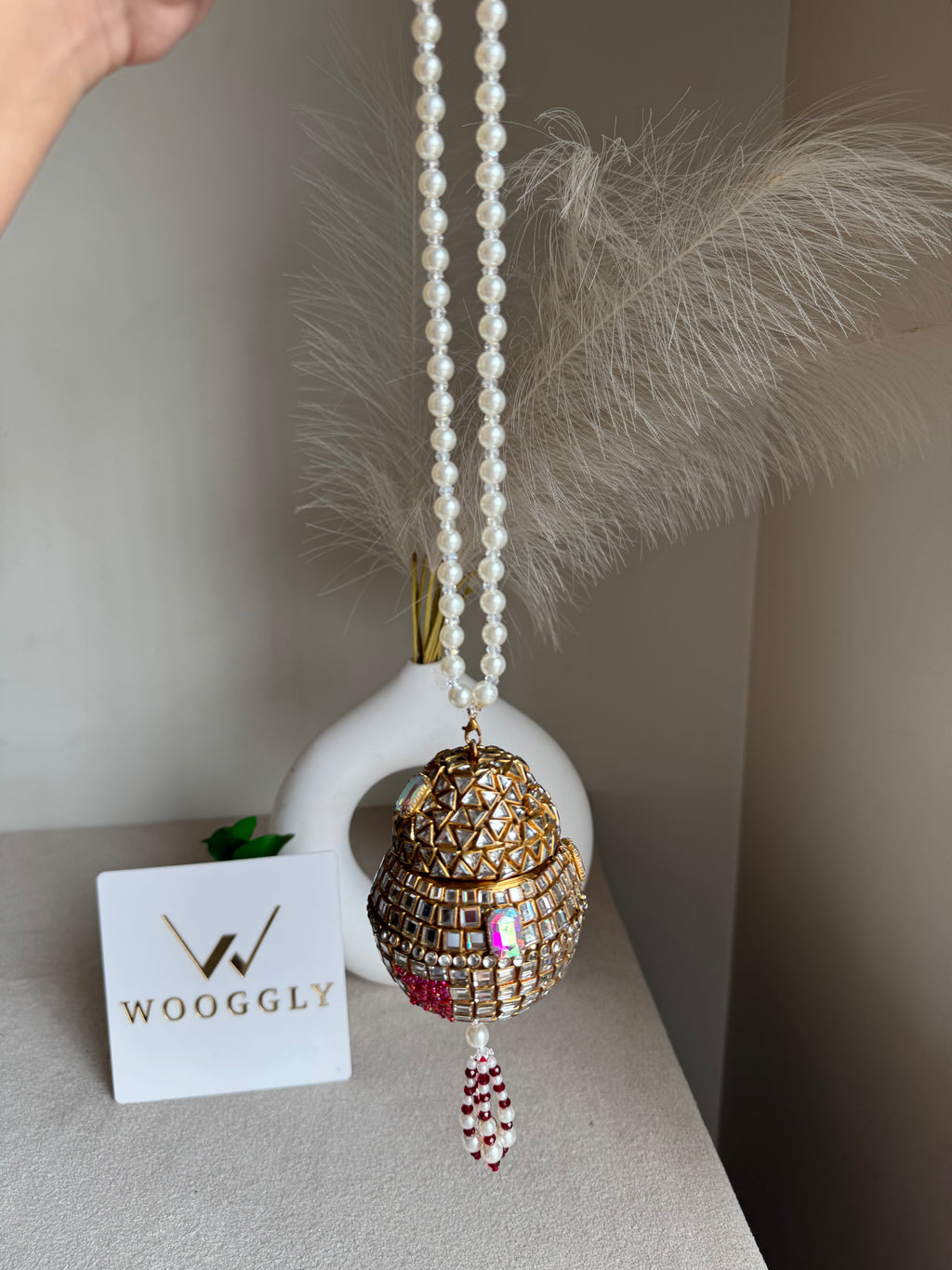Turkish Potli - Kundan with Stone Multi