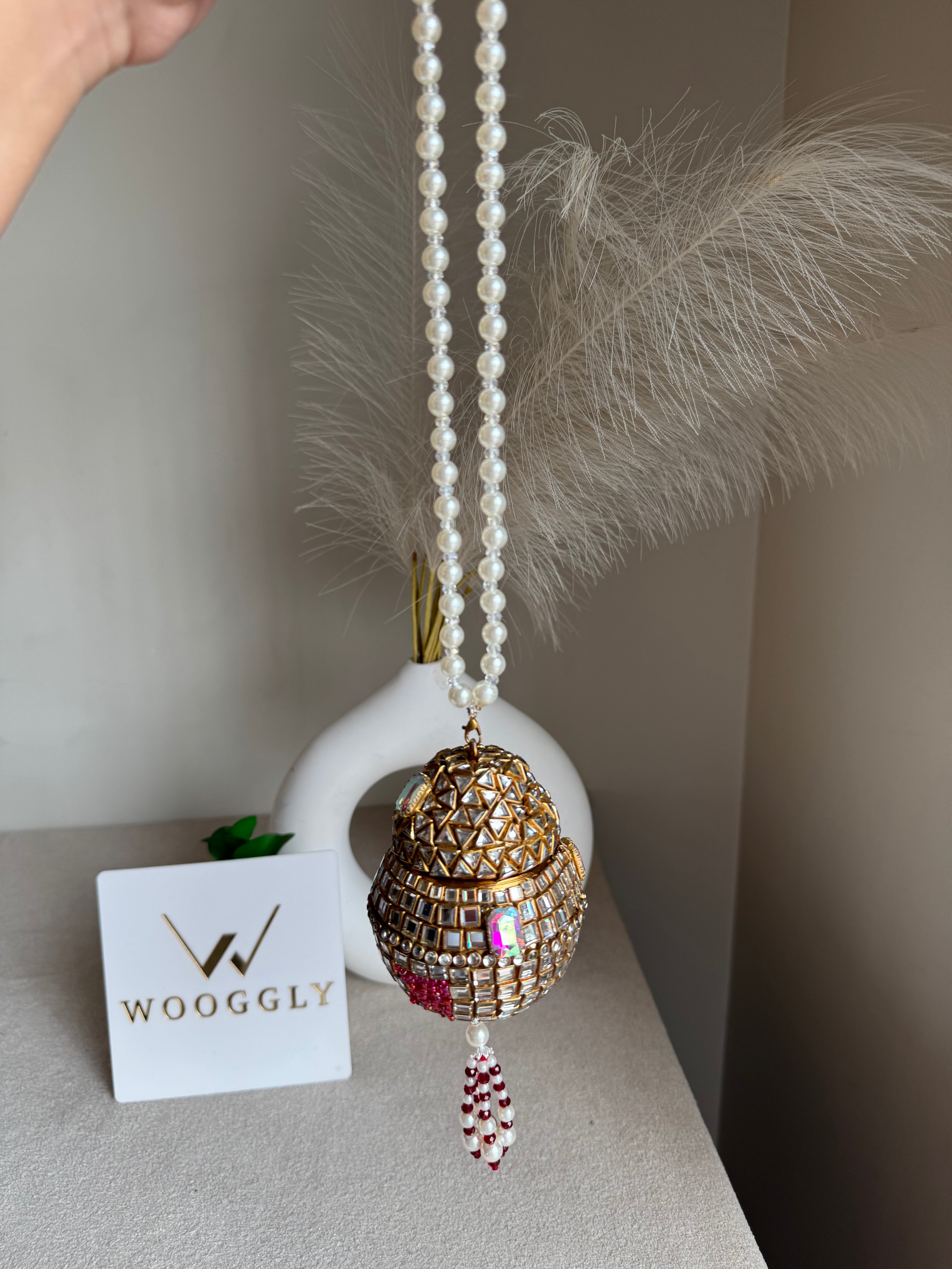 Turkish Potli - Kundan with Stone Multi