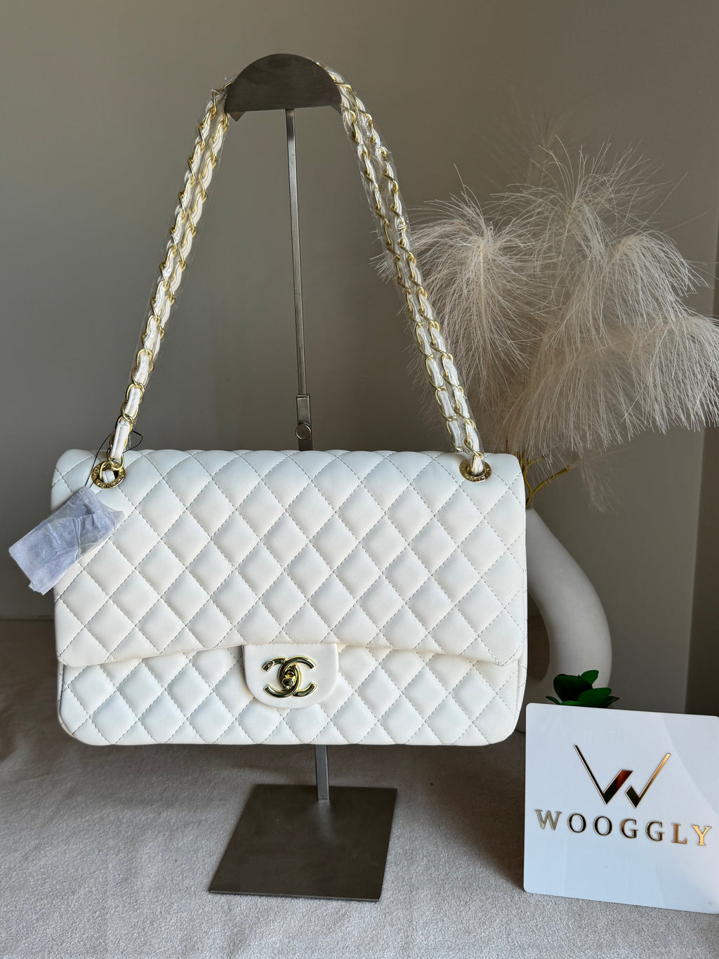 Classic CH Premium Bag (White)